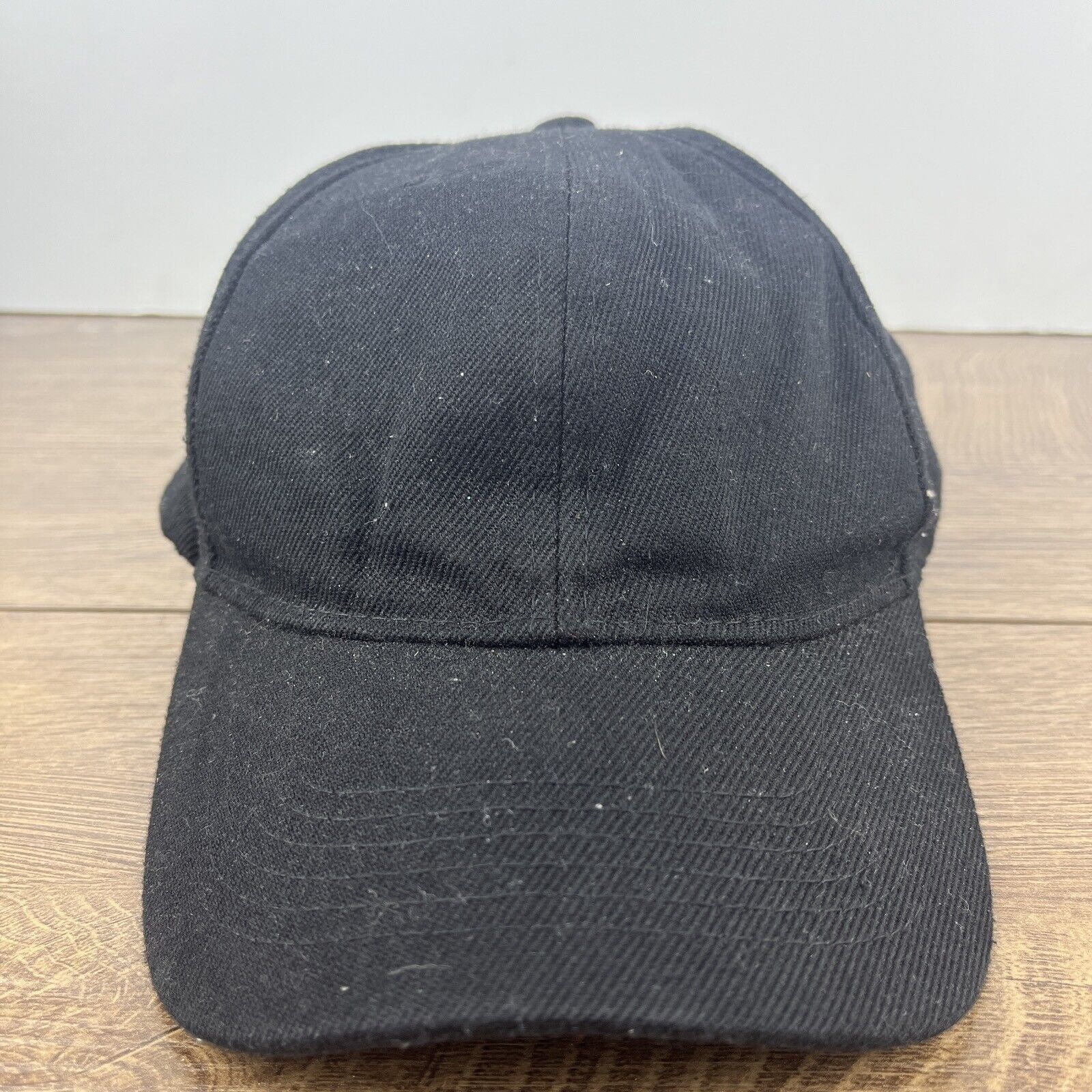 Other Black Running Hat Plain Black Hat Adjustable Adult Size Blac Size ONE SIZE - 2 Thumbnail