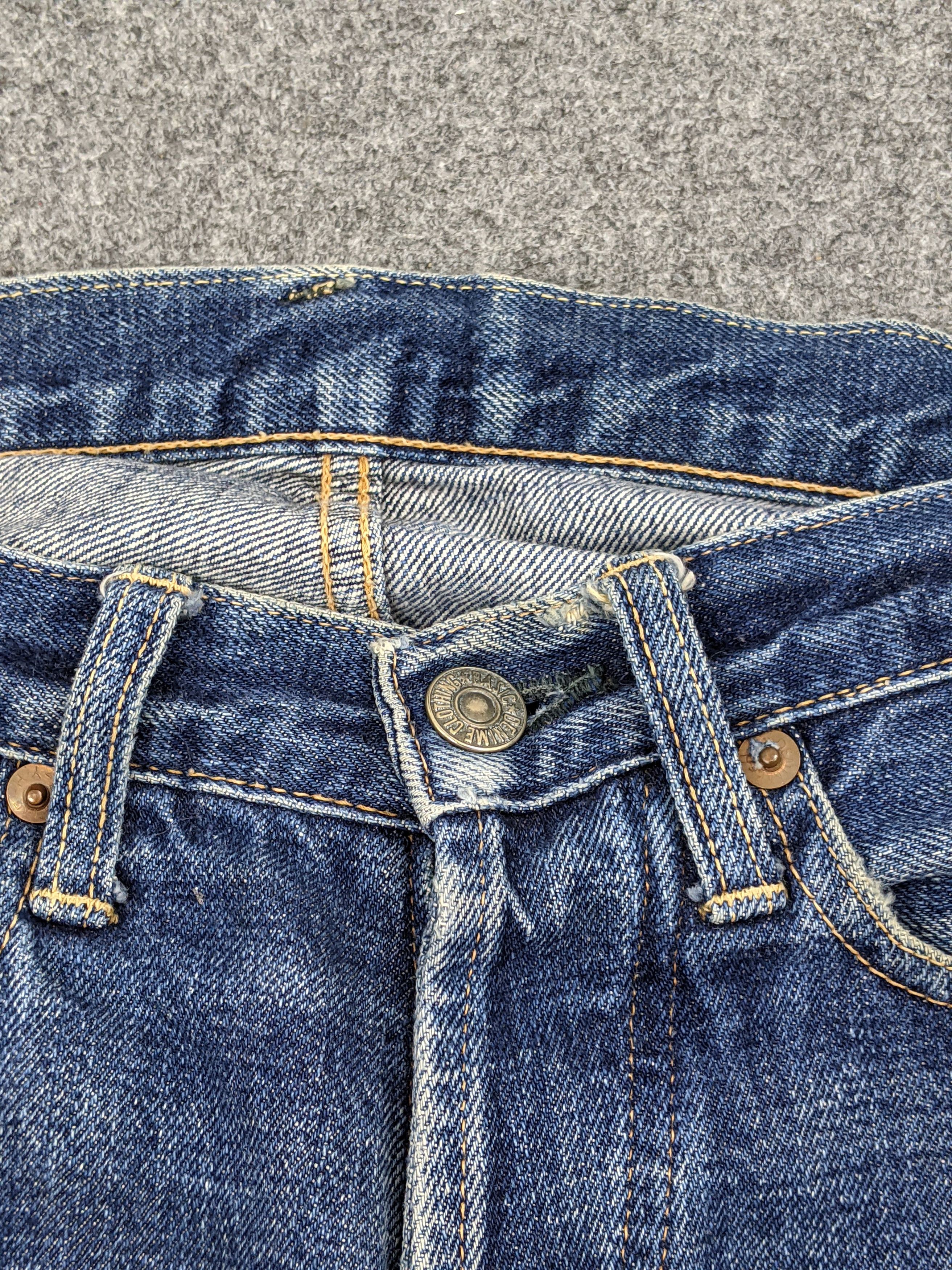 Denime × Japanese Brand × Vintage Vintage Denime Selvedge Faded Blue Jeans DJ0017Z Size US 27 - 8 Thumbnail