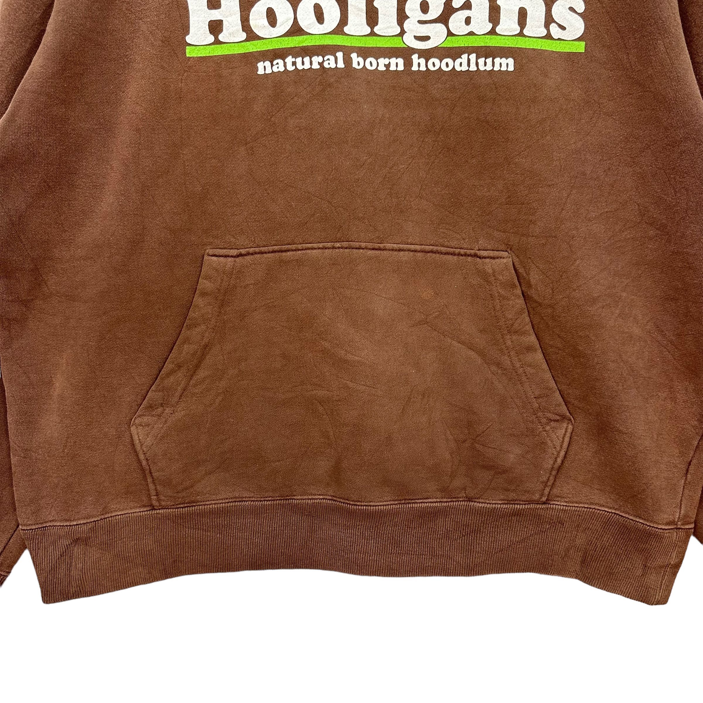 Japanese Brand HOOLIGANS NATURAL BORN HOODLUM HOODIES #8335-004 Size US M / EU 48-50 / 2 - 4 Thumbnail