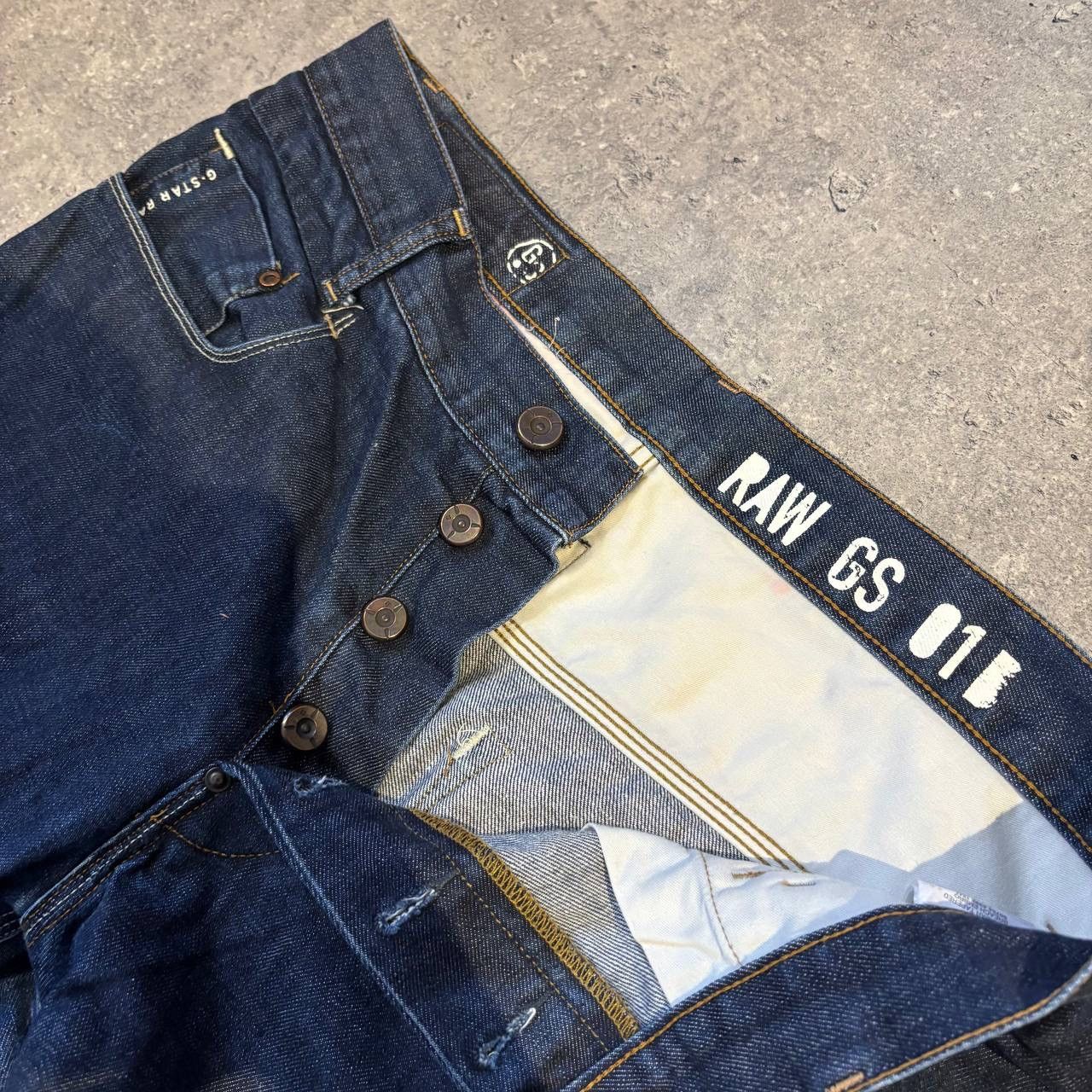 G-Star Vintage G-Star Pocket Logo Botcut Straight Pants Size US 34 / EU 50 - 3 Thumbnail