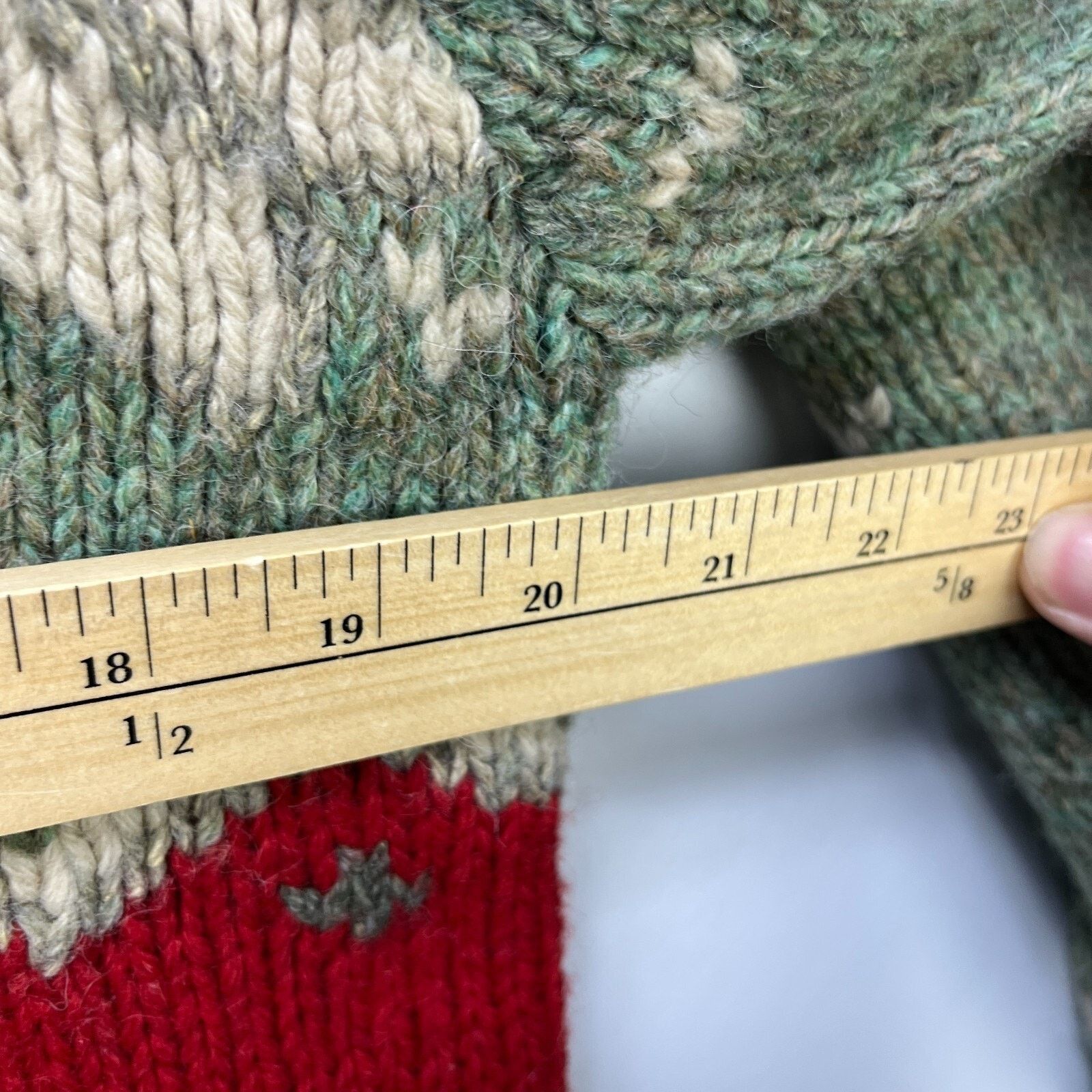 Ralph Lauren × Vintage Vintage Lauren Ralph Lauren Hand Knit Petite (Fits XS/XXS) Size XS / US 0-2 / IT 36-38 - 6 Thumbnail