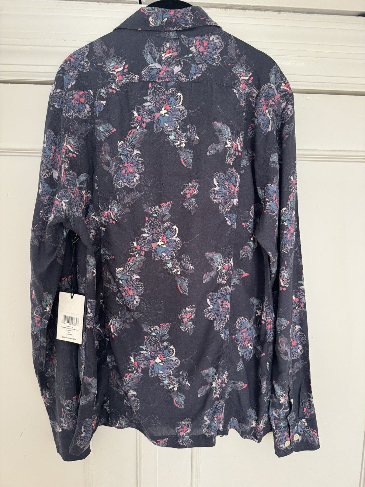 Corridor Corridor Novella Floral Print Long Sleeve Navy Lyocell Size US XS / EU 42 / 0 - 14 Thumbnail