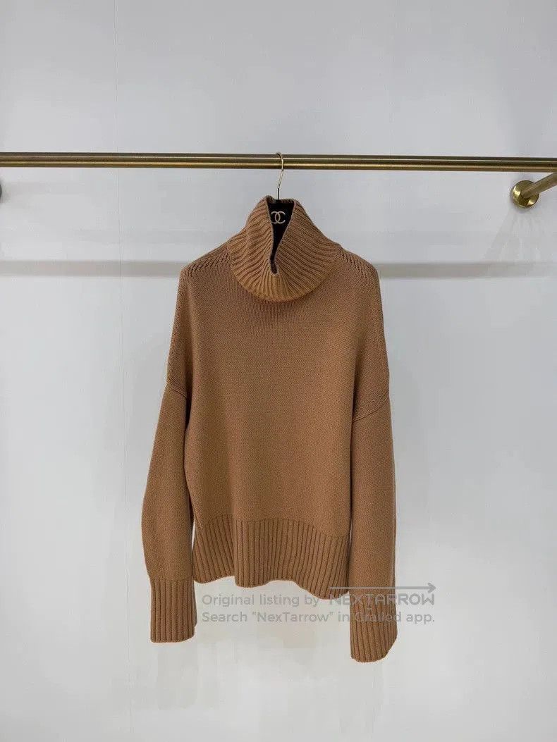 Loro Piana Baby Cashmere Turtleneck Sweater.