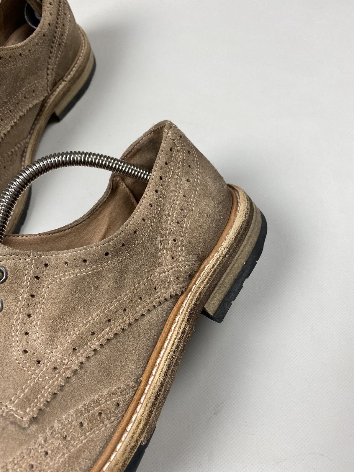 Allsaints Allsaints men’s suede brogue shoes size 43 / US 10 Size US 10 / EU 43 - 10 Thumbnail