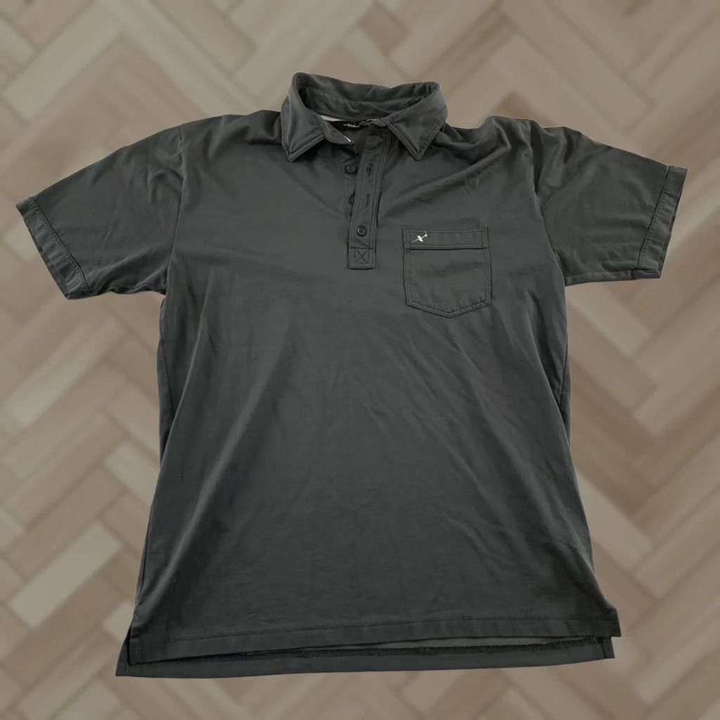 TravisMathew Travis Mathew Polo Shirt Short Sleeve Men’s Size M Gray Size US M / EU 48-50 / 2 - 1 Thumbnail