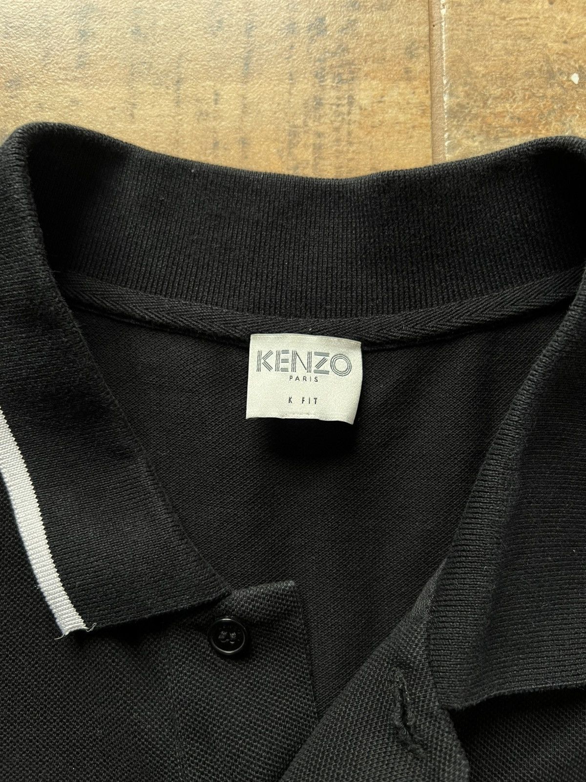 Designer × Kenzo Kenzo Polo - T-shirt tiger, tee tis elegant Size US L / EU 52-54 / 3 - 3 Thumbnail
