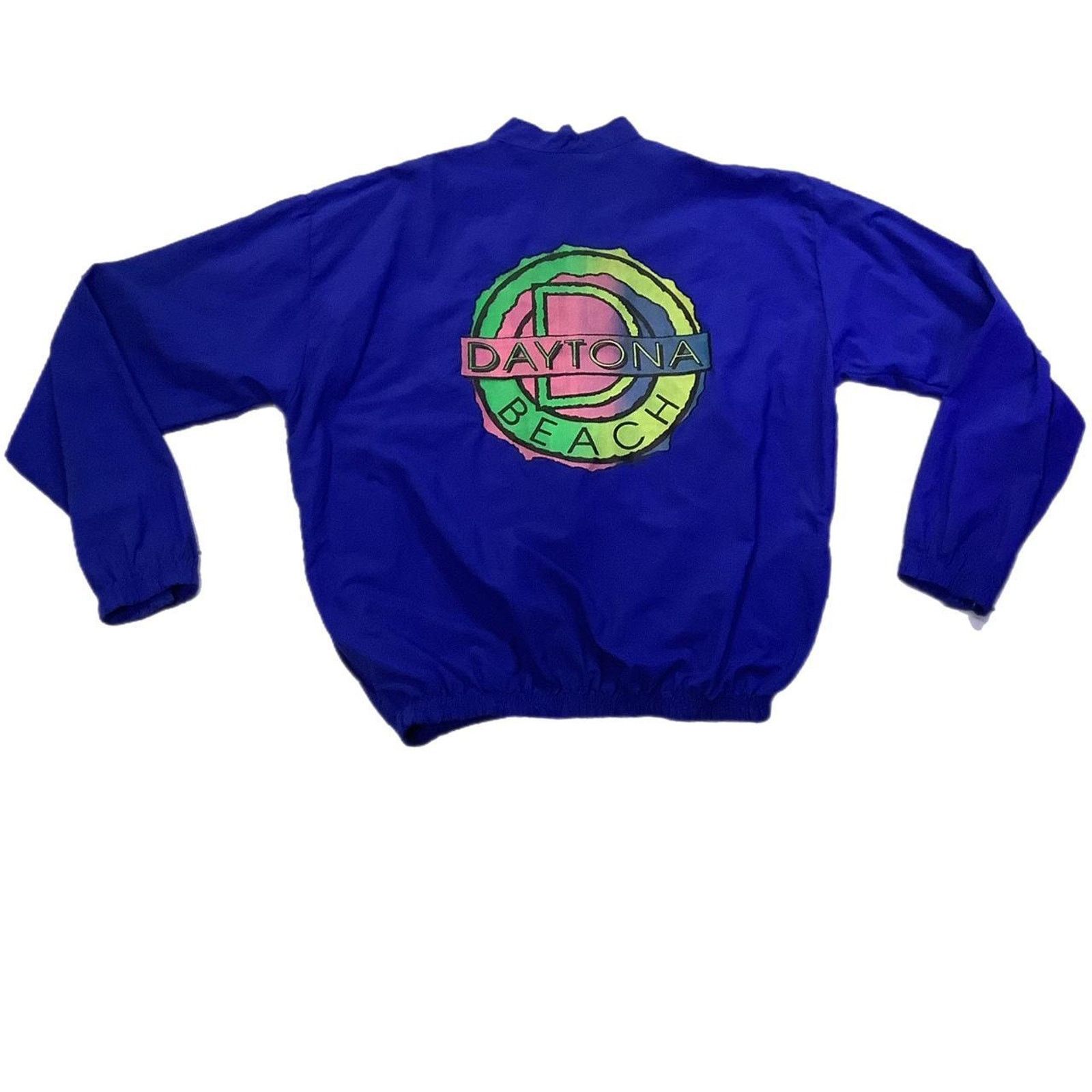 Other 80s Speed Limit 88 Daytona Beach Track suit Jacket Size US XL / EU 56 / 4 - 2 Thumbnail