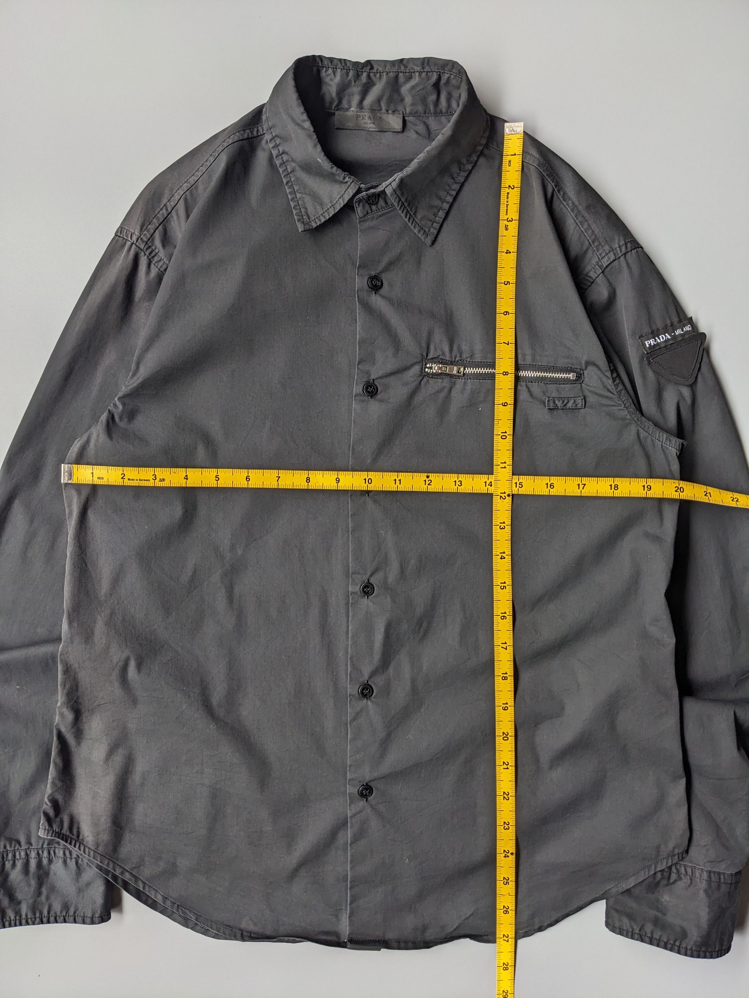 Prada Prada milano button up shirt Size US M / EU 48-50 / 2 - 6 Thumbnail