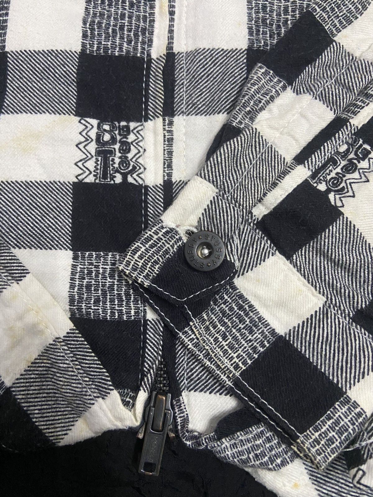 Stussy Stussy Workgear Plaid Shirt Jacket Size US L / EU 52-54 / 3 - 11 Thumbnail