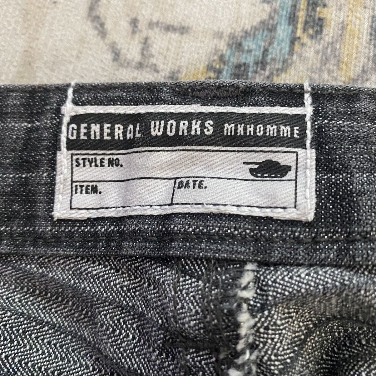 Michel Klein MK Klein Denim Striped General Worker Jeans Size US 30 / EU 46 - 20 Thumbnail