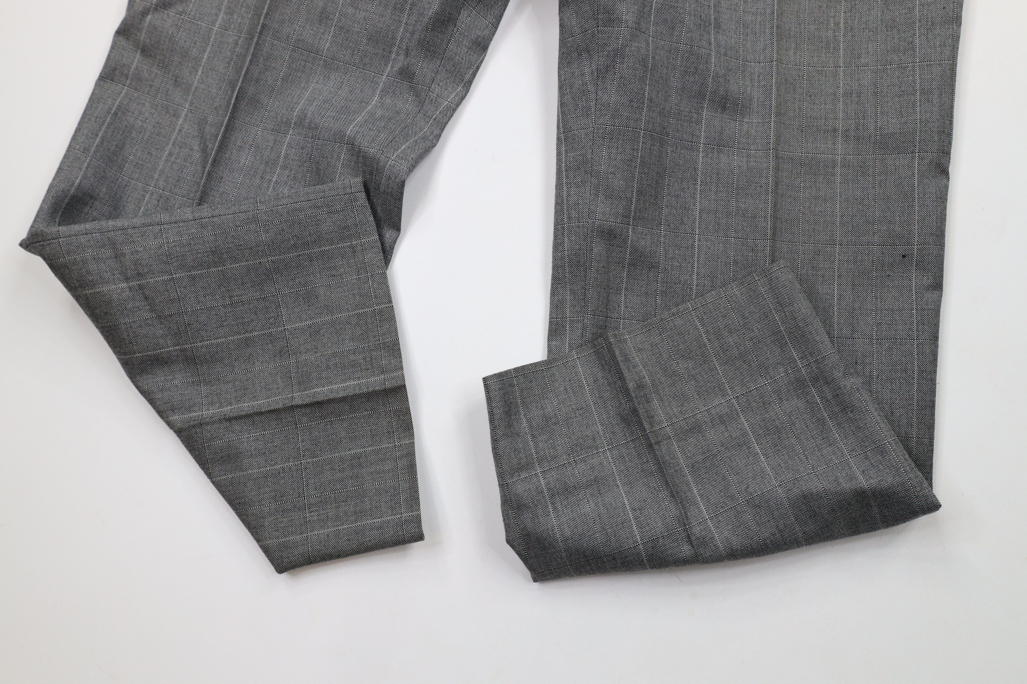 Vintage Vintage 70s Streetwear Wide Leg Chino Pants Plaid USA Size US 36 / EU 52 - 6 Thumbnail