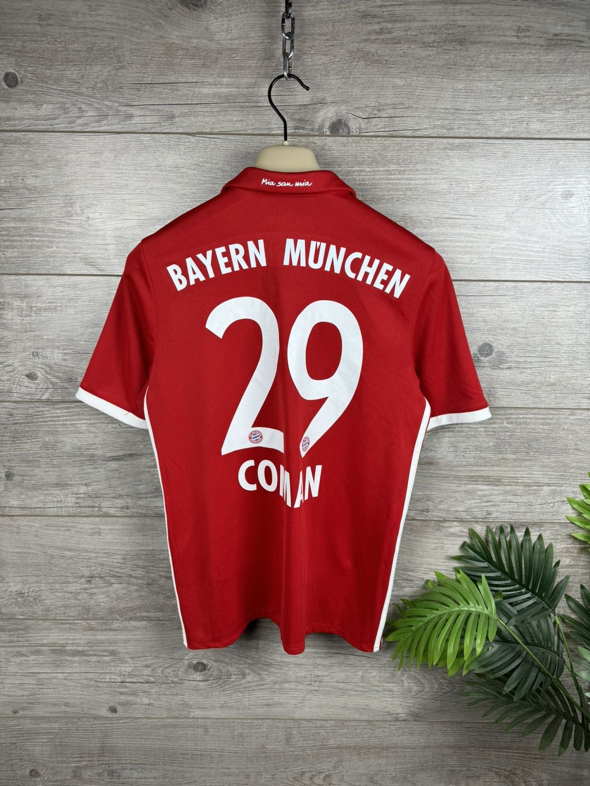 Adidas Adidas Bayern Munich 2016-17 Home Shirt Coman 29 size S Size US S / EU 44-46 / 1 - 1 Thumbnail