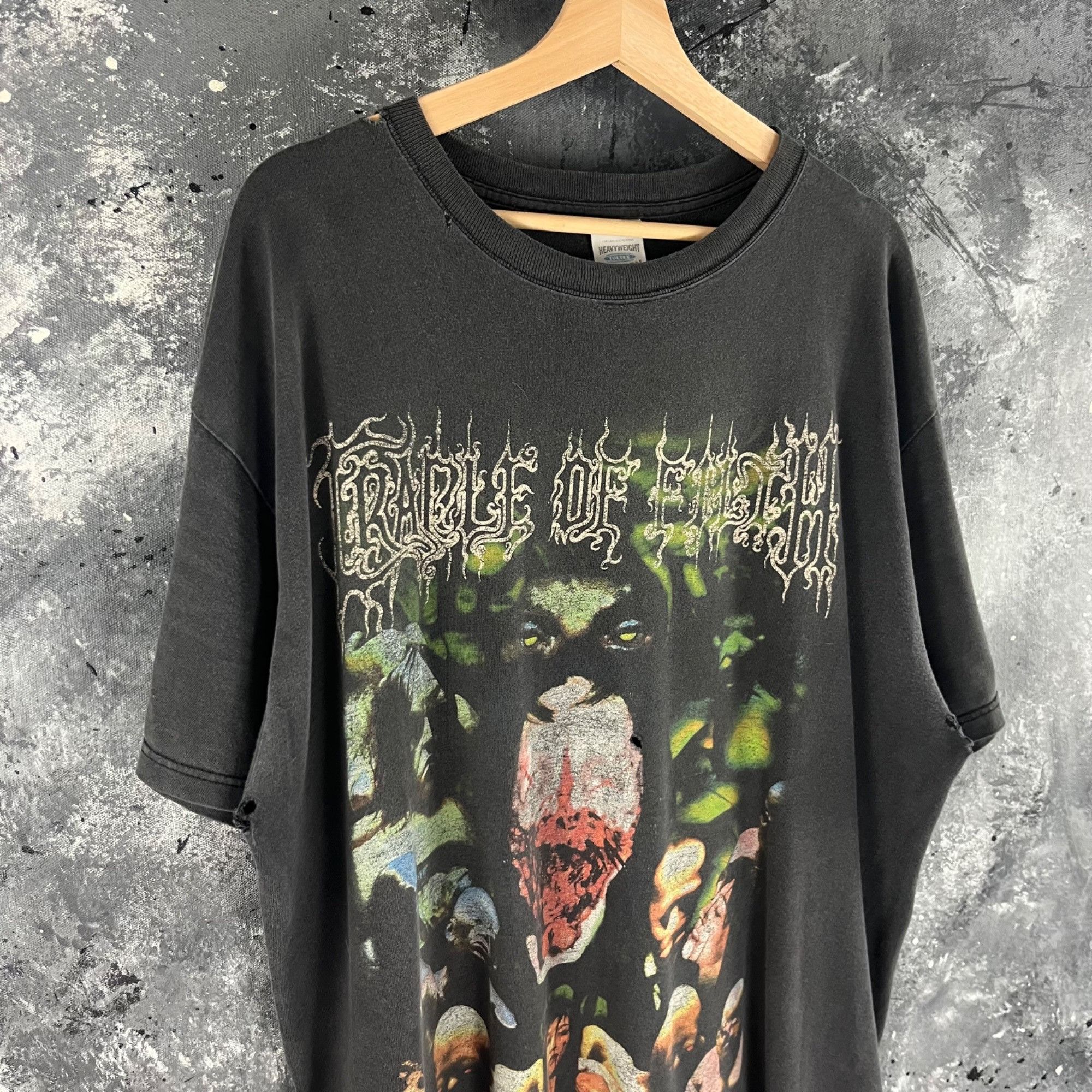Vintage 90's Cradle of the filth shirt