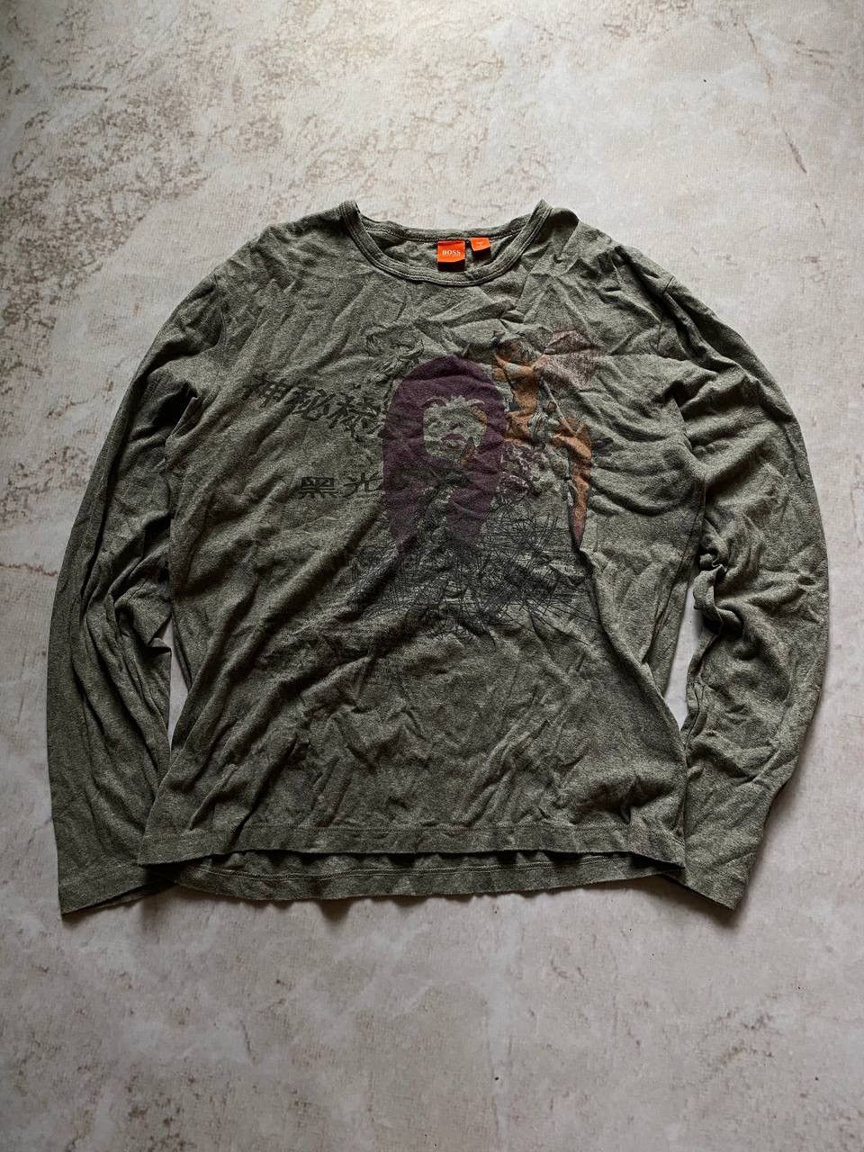Hugo Boss × Vintage Vintage Hugo Boss Y2K Japanese Style Long Sleeve Size US XXL / EU 58 / 5 - 1 Thumbnail