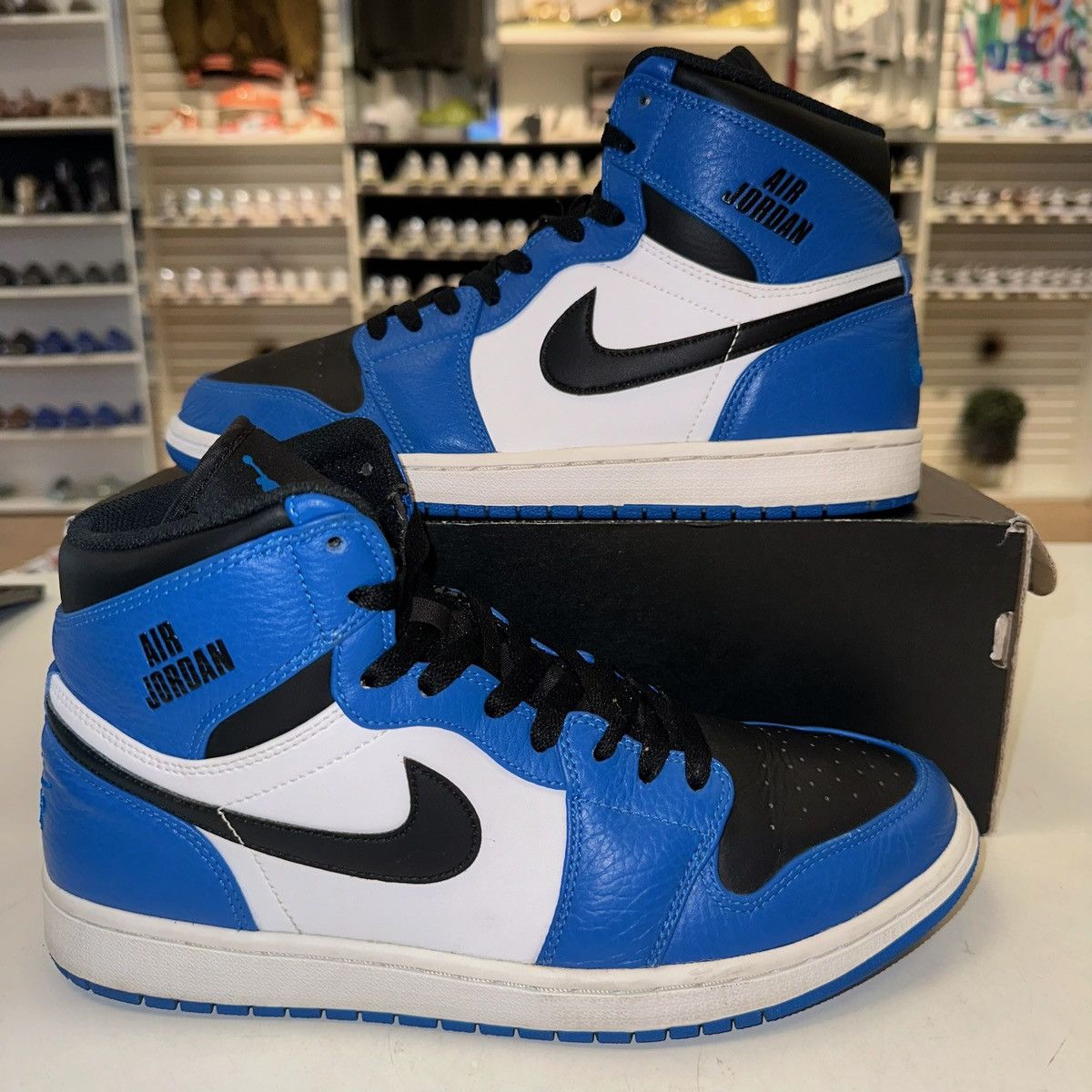 Nike air jordan 1 retro high rare air soar blue clearance