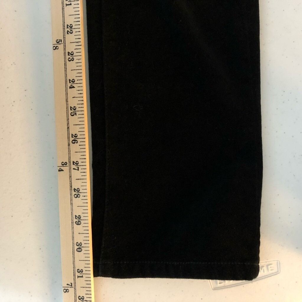 Other Sundance Catalog Womens Slim Skinny Jeans Velvet Black Stret Size 28" / US 6 / IT 42 - 7 Thumbnail