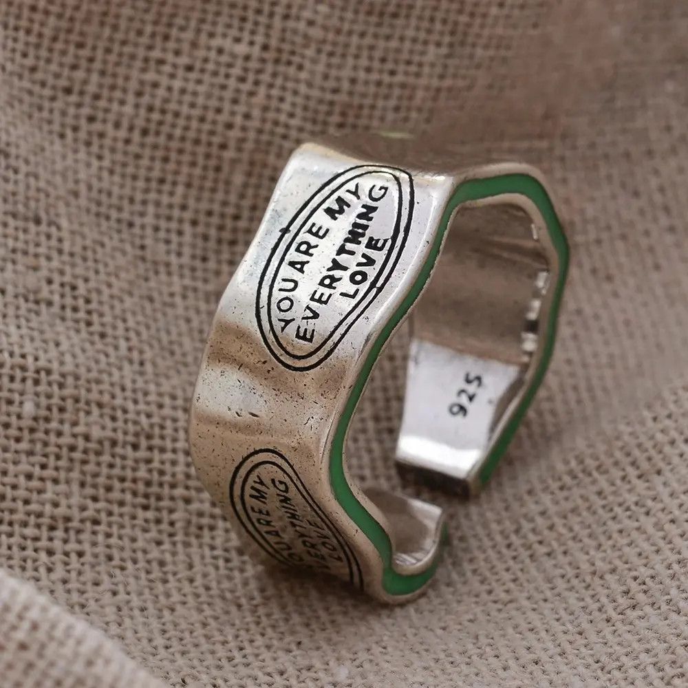 Other You R My Everything Opening Ring Size ONE SIZE - 1 Thumbnail