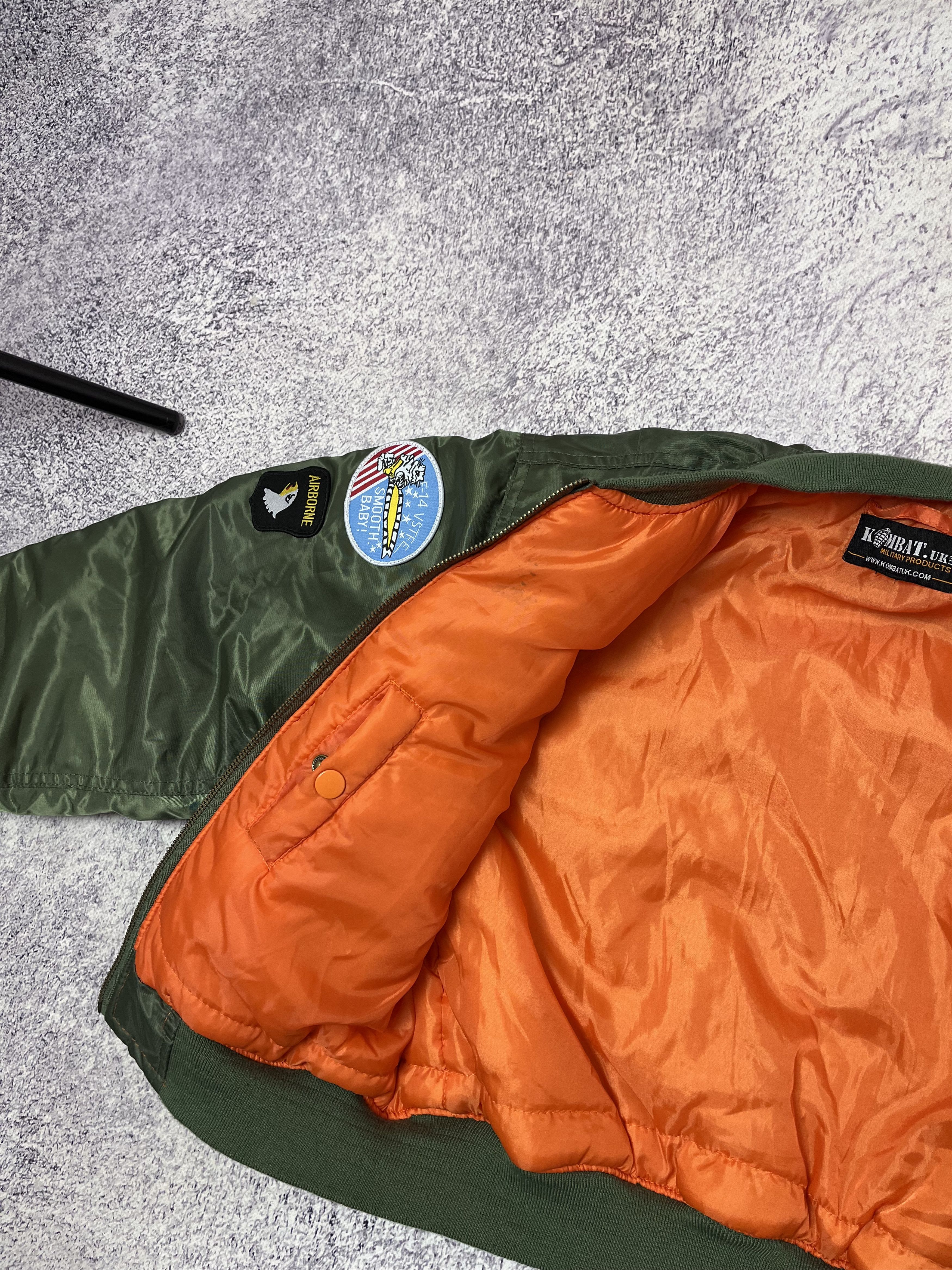 Japanese Brand Men’s military bomber’s size xs Green USA Size US XS / EU 42 / 0 - 13 Thumbnail