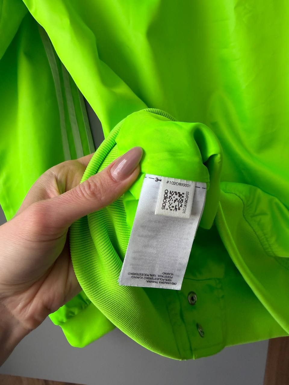 Adidas × Pharrell Pharrell Williams x Adidas Toxic Green Jacket Size US M / EU 48-50 / 2 - 8 Thumbnail