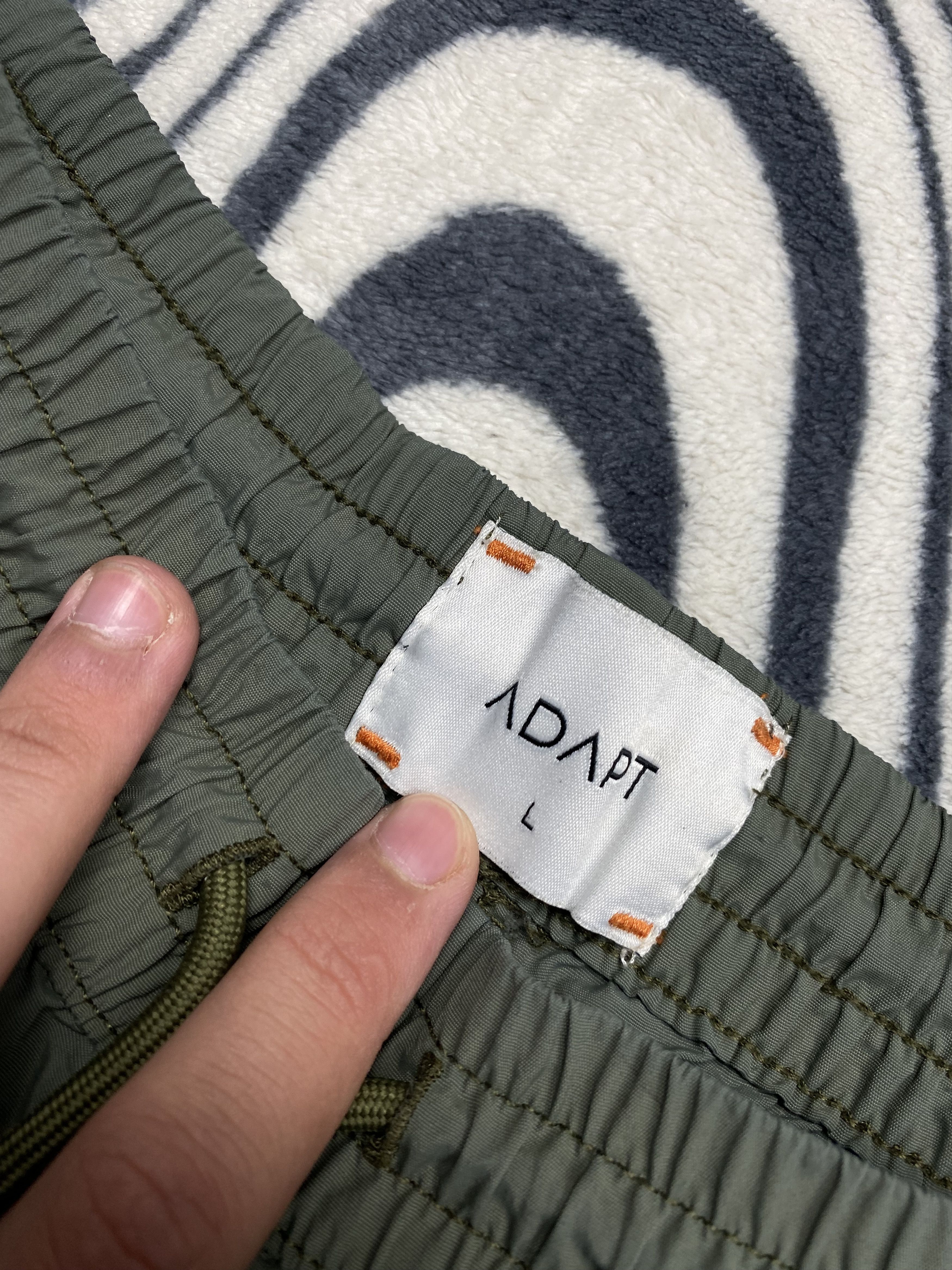 Adapt Adapt Nylon Baggy Cargo Pants Y2K Size US 34 / EU 50 - 4 Thumbnail