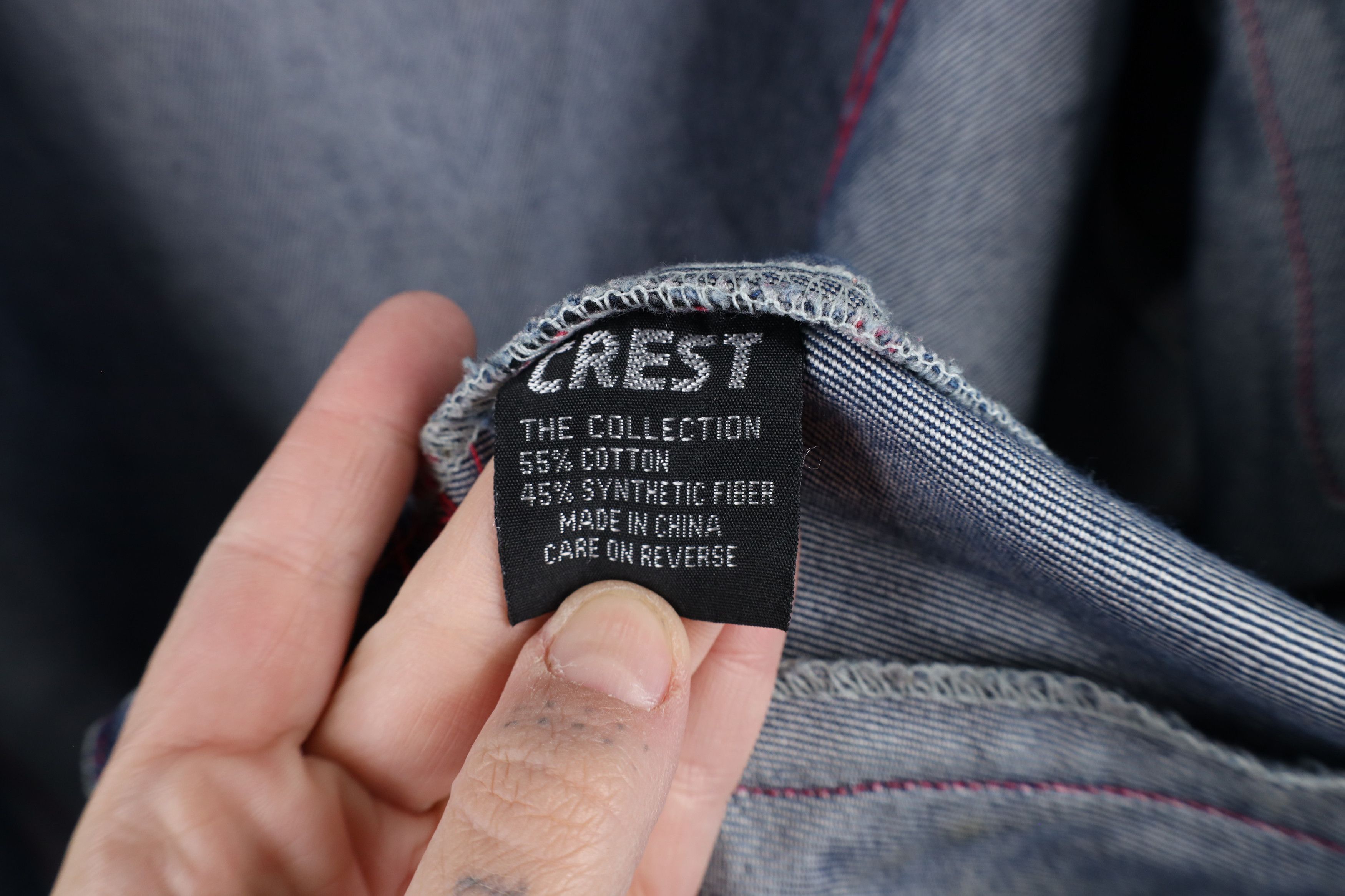 Vintage Vintage 90s Y2K Streetwear Baggy Denim Jean Trucker Jacket Size 3XL / US 20-22 - 12 Thumbnail