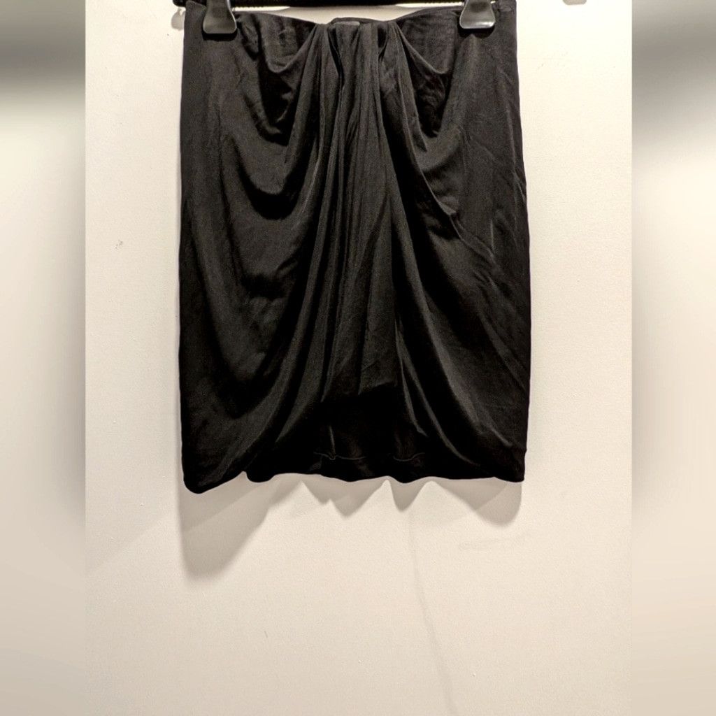 Isabel Marant Isabel Marant Gathered Front Black Mini Skirt Size 38" / US 16 / IT 52 - 1 Thumbnail