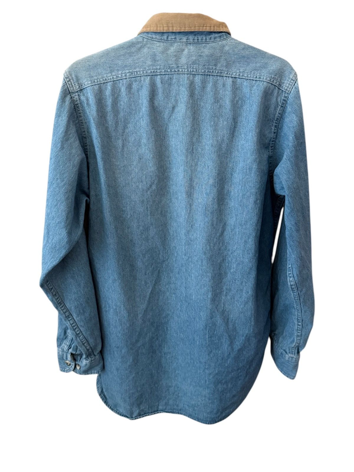 Vintage Vintage 70s Five Brother Denim Long sleeve Shirt Flannel Size US M / EU 48-50 / 2 - 2 Thumbnail