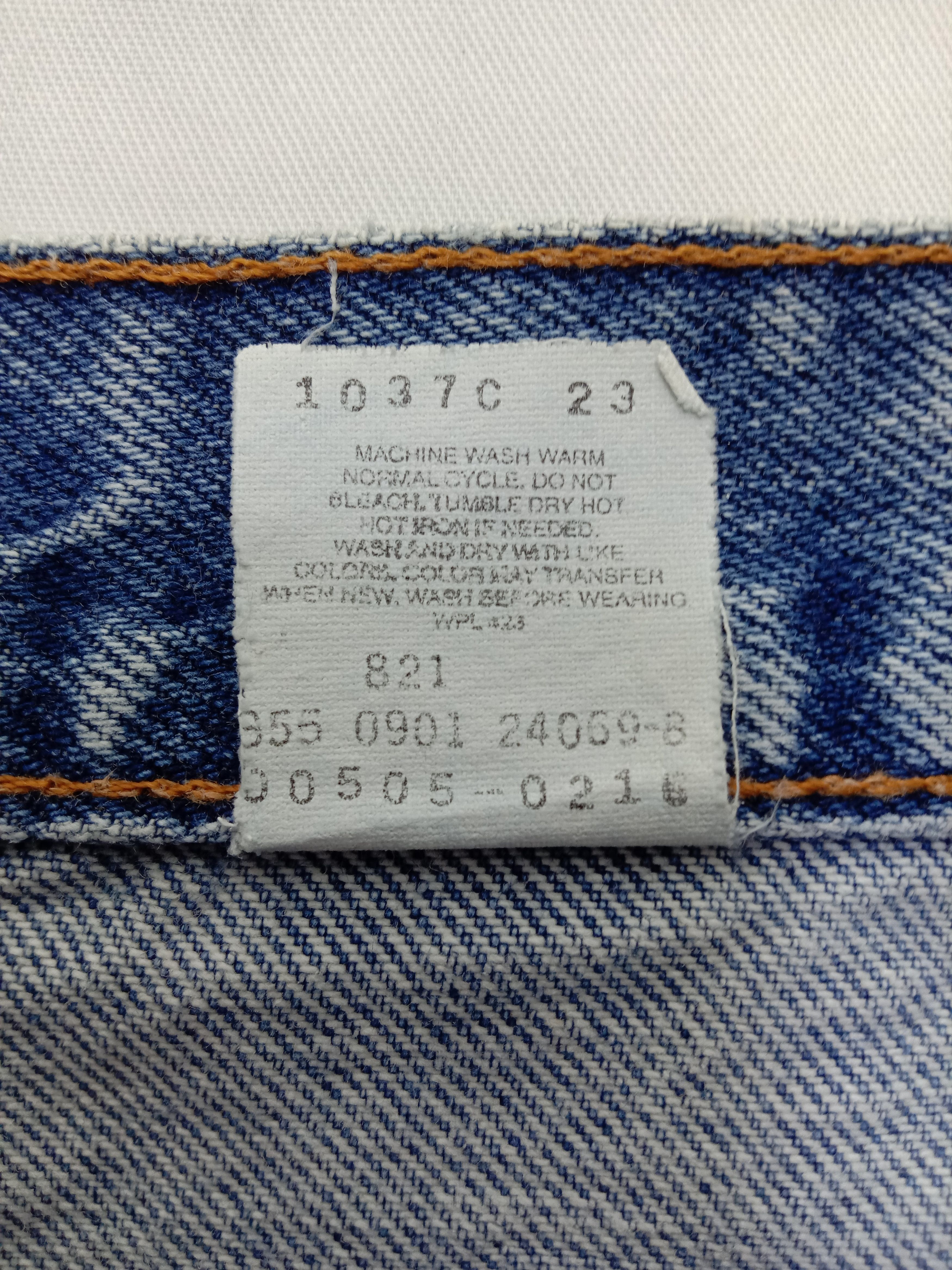 Levi's Vintage Levi's 505 Jeans Blue Washed Regular Fit Denim Size US 32 / EU 48 - 14 Thumbnail