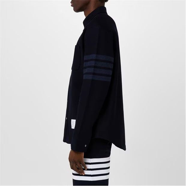 Thom Browne o1g2r1mq0724 Shirts Jackets in Navy Size US S / EU 44-46 / 1 - 5 Thumbnail