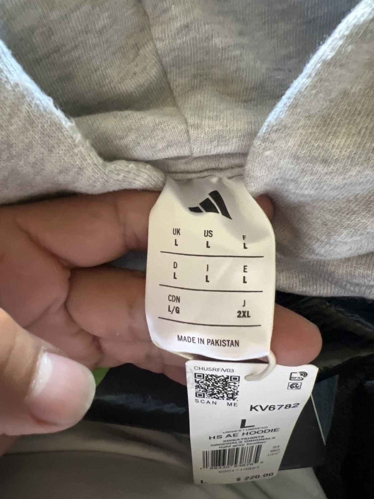 HELLSTAR Hellstar x Adidas x Anthony Edwards Hoodie Size US L / EU 52-54 / 3 - 12 Thumbnail
