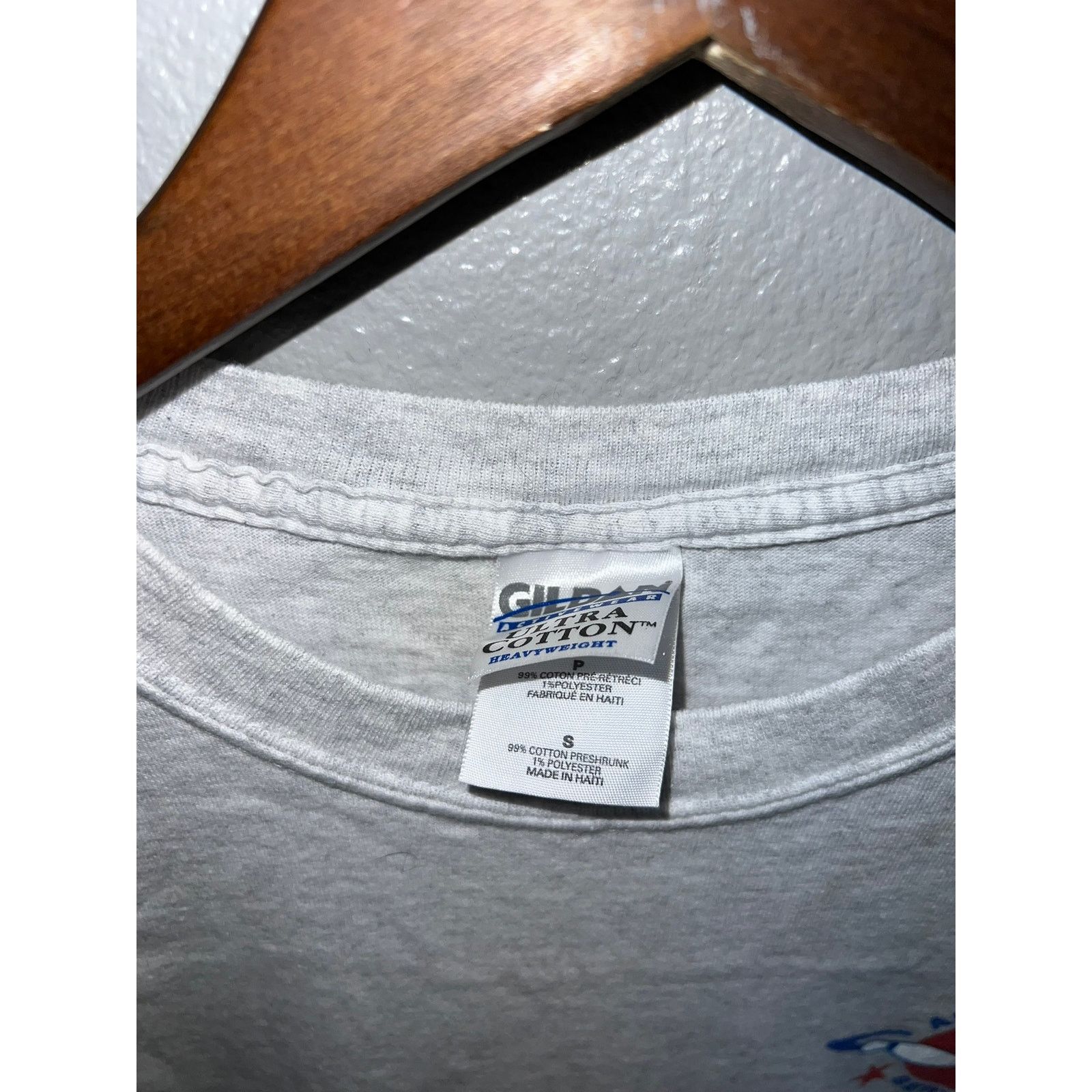 Gildan Air Force Shirt Bowling Services Strike Force Tee Gray Small Size US S / EU 44-46 / 1 - 4 Thumbnail