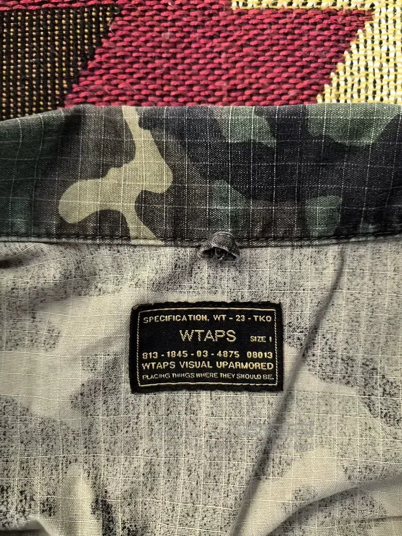 Wtaps Wtaps Collaboration Washed Camouflage Jacket Size US S / EU 44-46 / 1 - 3 Thumbnail