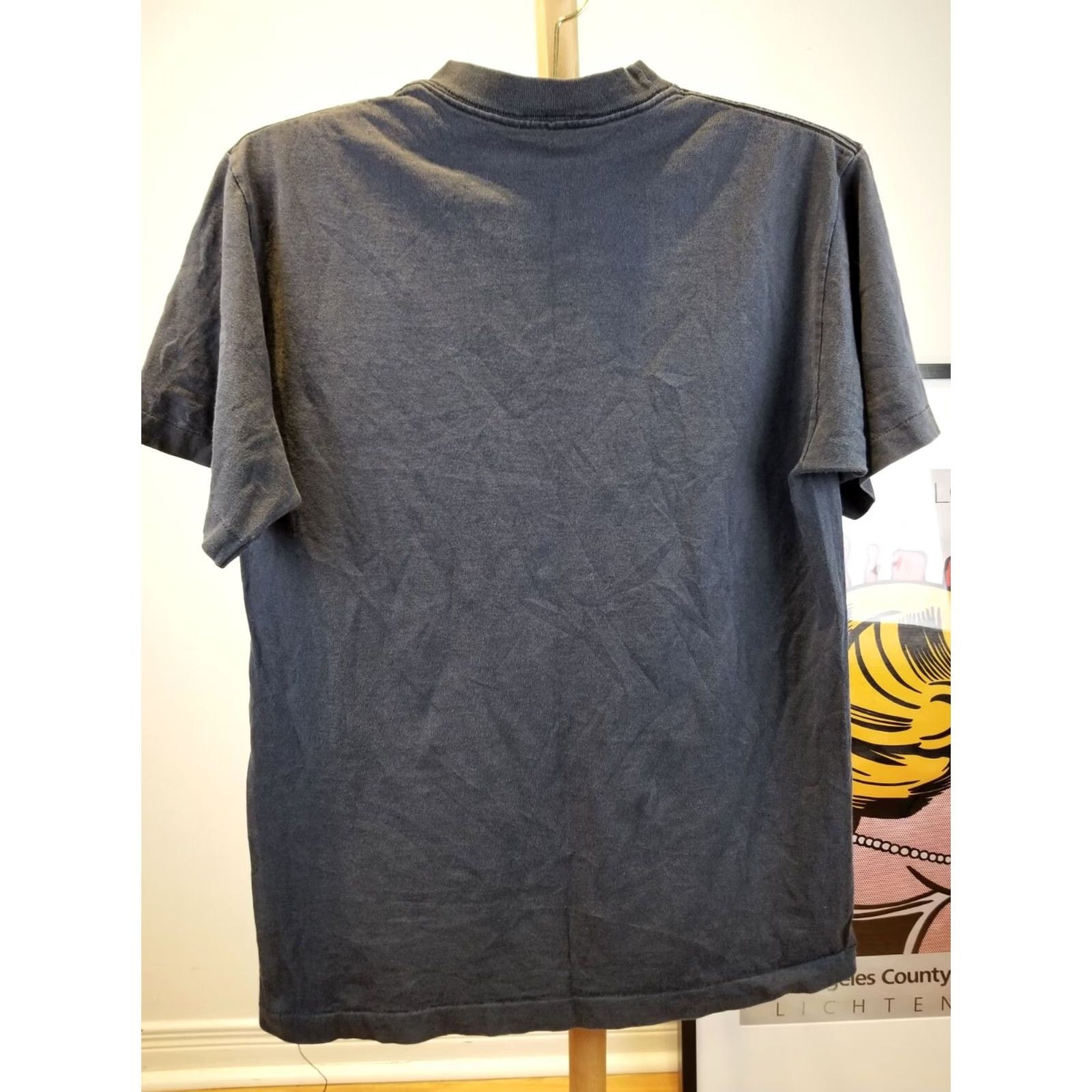 Vintage VINTAGE Looney Tunes T-Shirt Black L Mens 94' TAZ Tasmenian Warner Bros Short Sleeve Round Neck Cotton Jersey Double-Sided 20 Inch 28 Inch Size US L / EU 52-54 / 3 - 6 Thumbnail