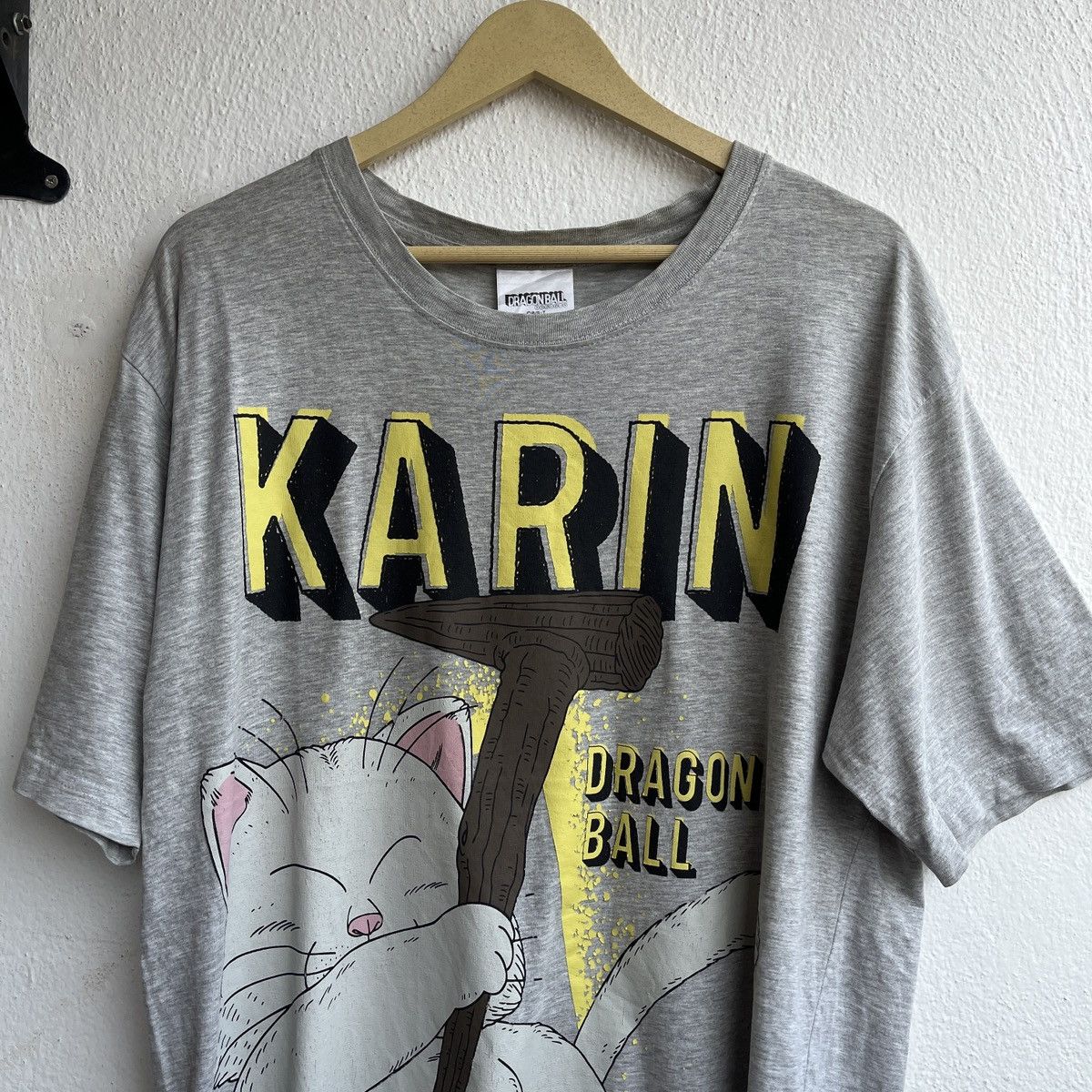Anime Dragonball Karin Big Printed Japan Anime TShirt Size US XL / EU 56 / 4 - 17 Thumbnail