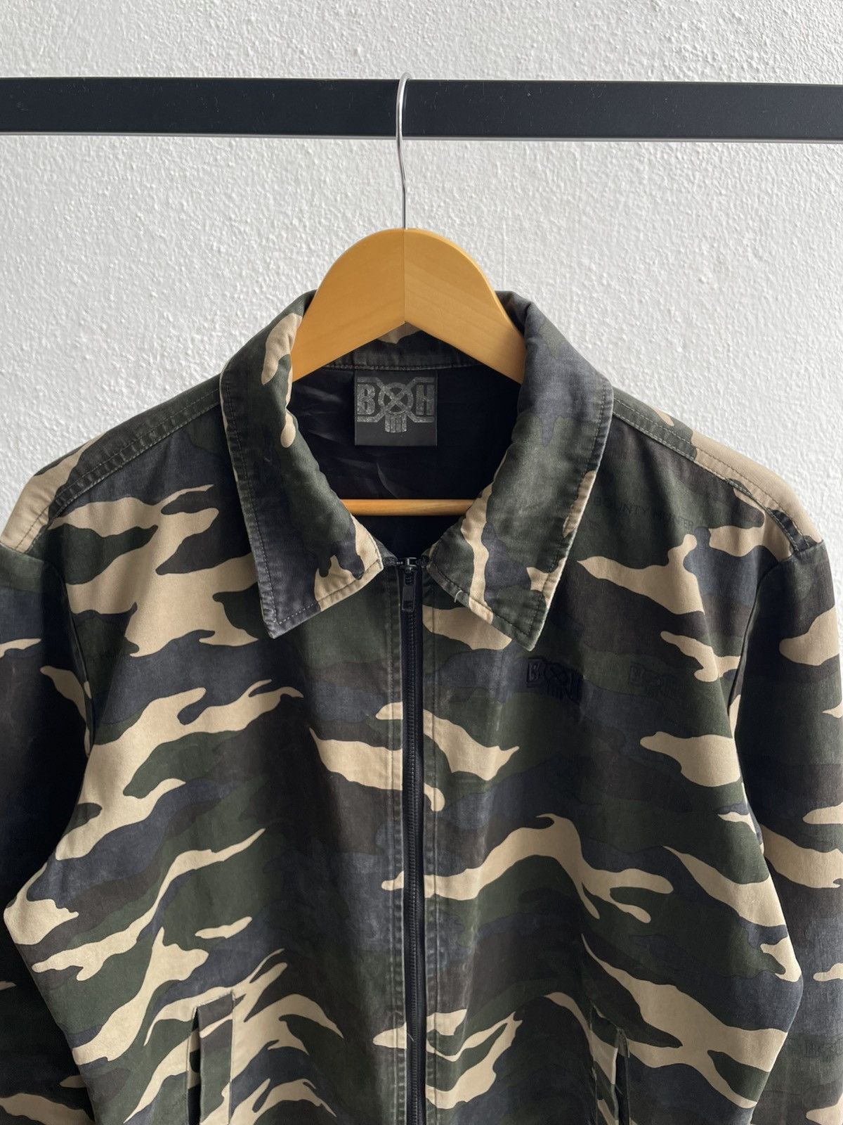 Bounty Hunter Vintage Bounty Hunter Camouflage Zipper Jacket Size US L / EU 52-54 / 3 - 8 Thumbnail