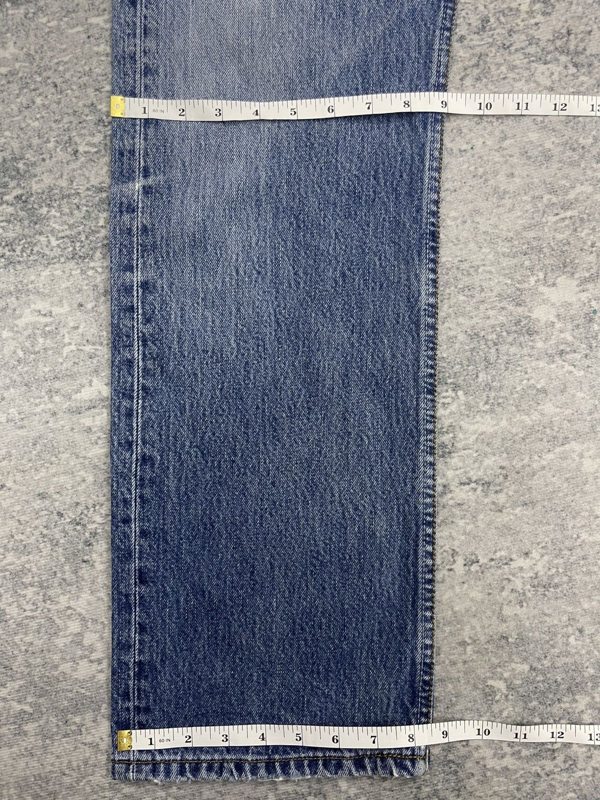 Levi's Thrashed Vintage Levi’s 501 Destructed Light Wash Size US 31 - 16 Thumbnail