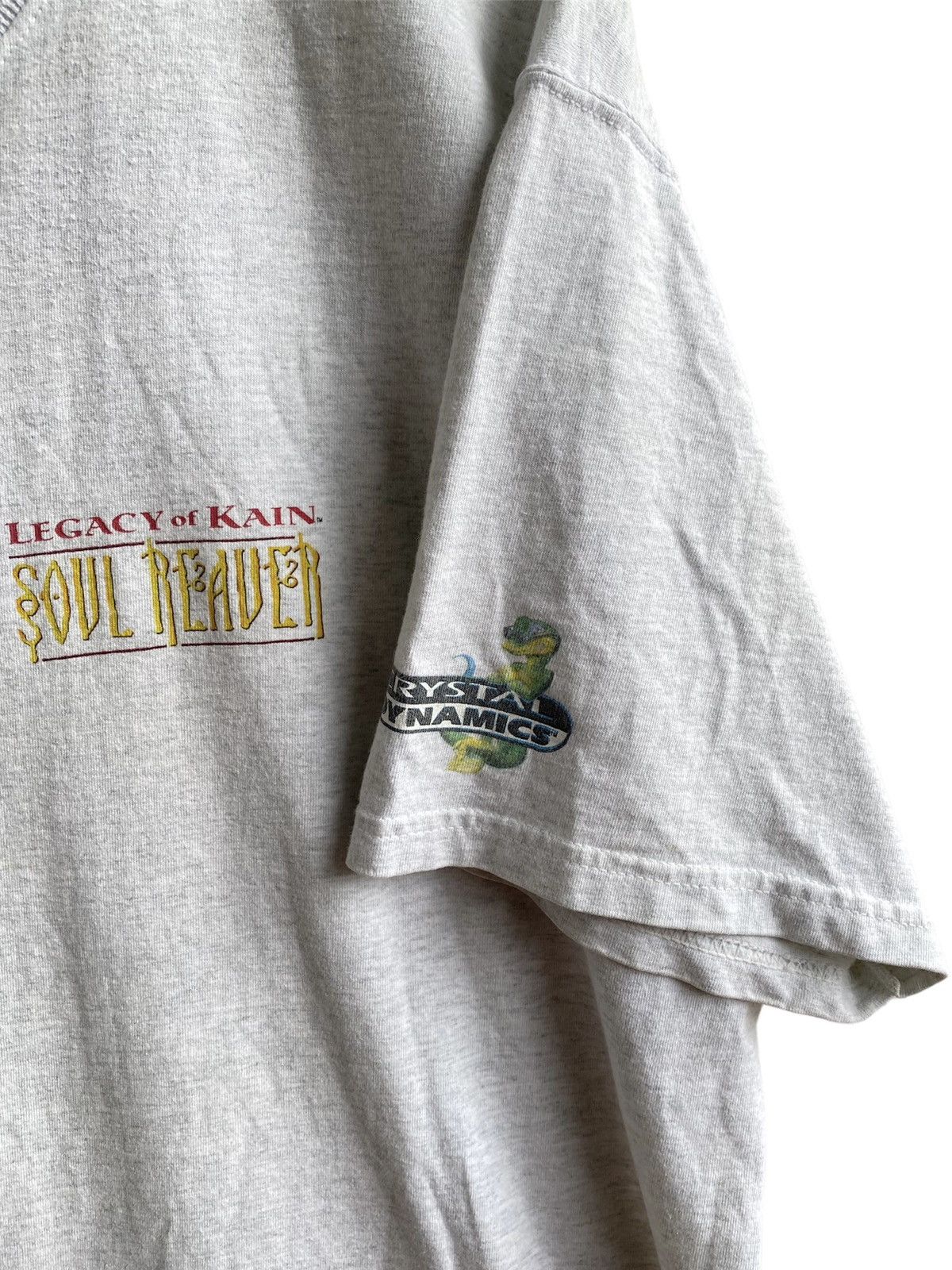 Playstation × Vintage Rare Vintage Soul Reaver Legacy Of Kain game tee Size US XL / EU 56 / 4 - 3 Thumbnail