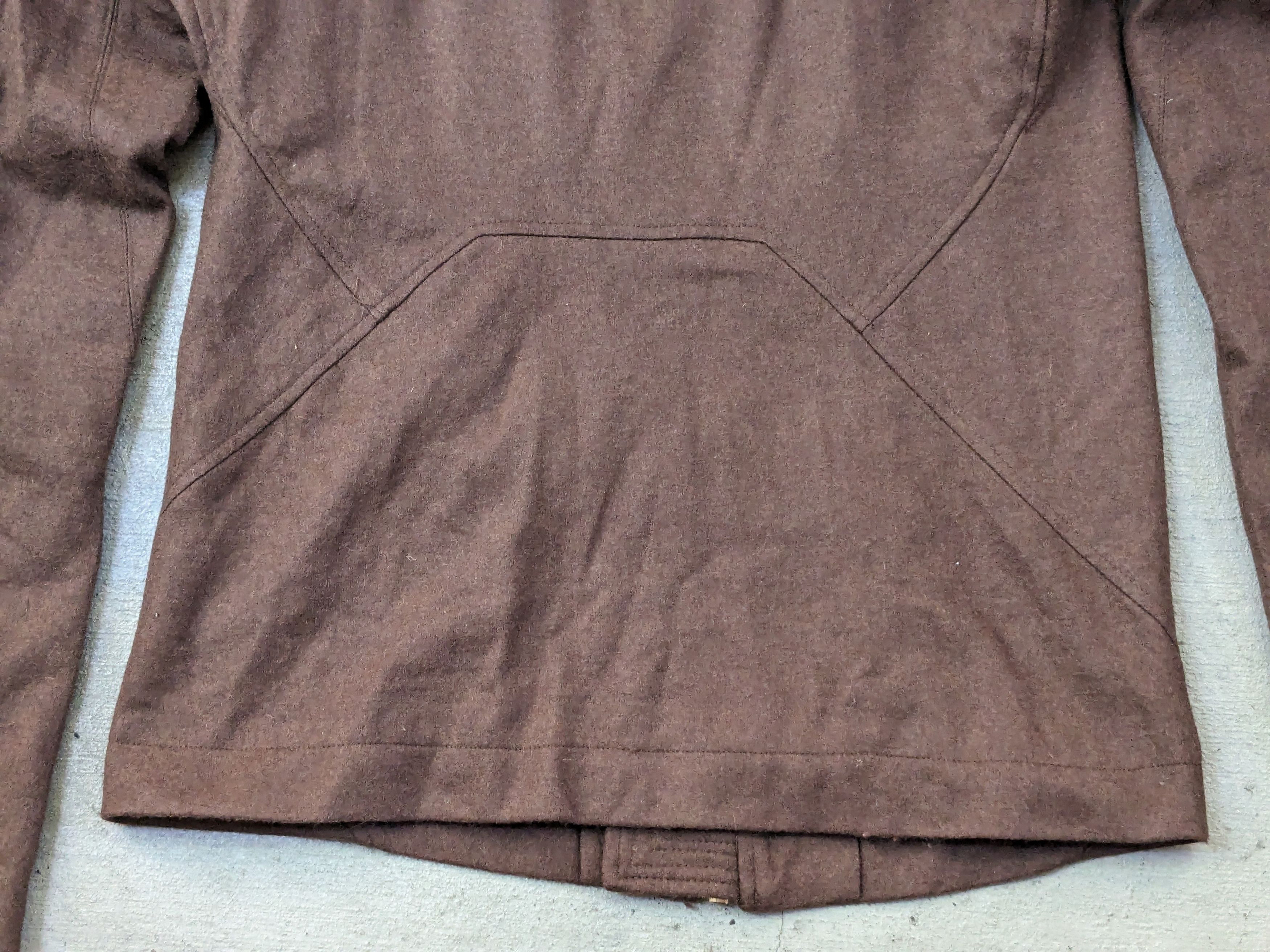 Rick Owens Rick Owens Globa Jacket Wool Medium Zip Up Asymmetrical Zip Size US M / EU 48-50 / 2 - 17 Thumbnail