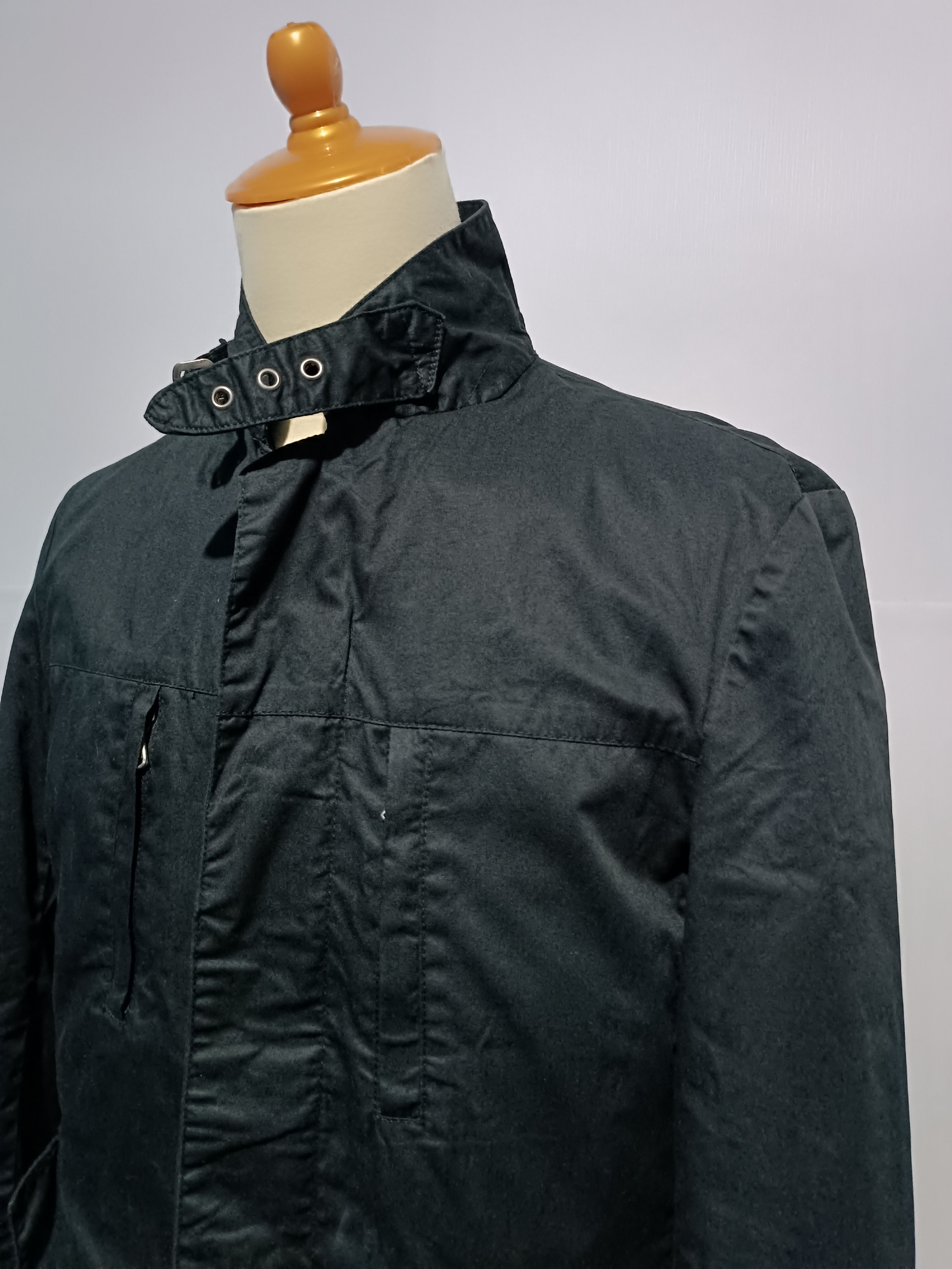 Japanese Brand Men's Blazer With Double Zipper and Button Closure Size 38R - 2 Thumbnail