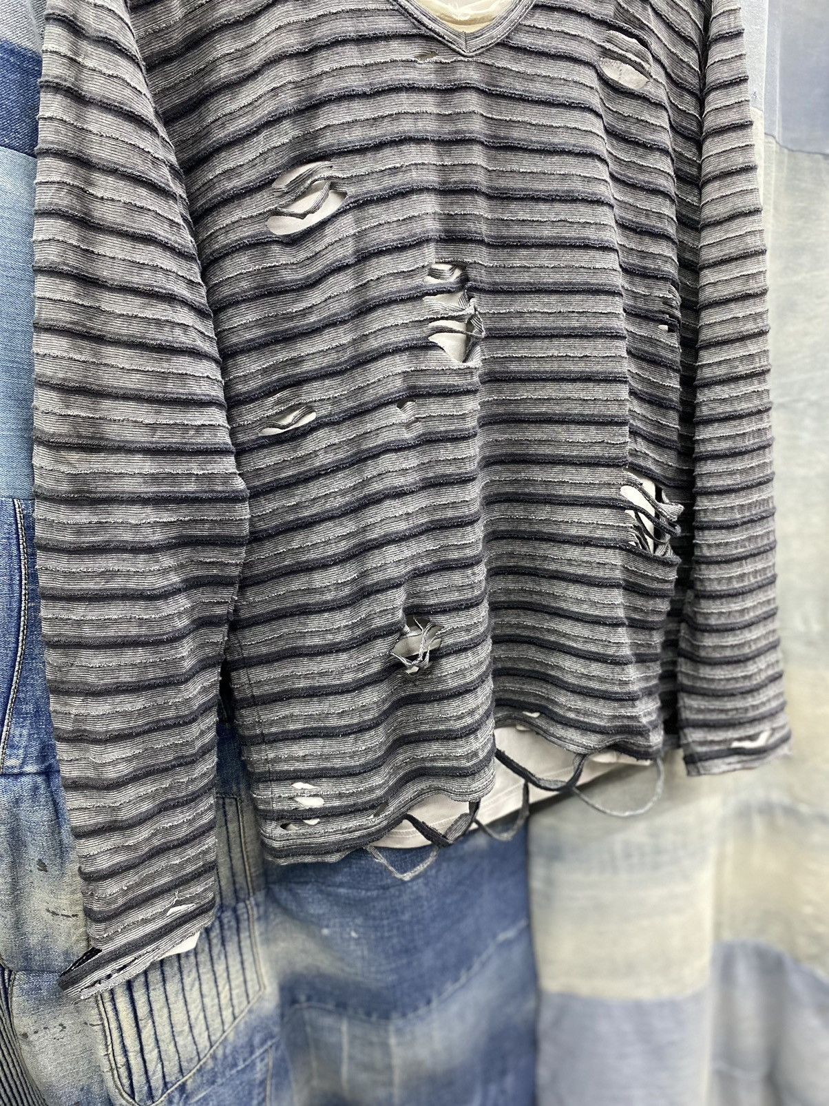 Beams Plus × Japanese Brand vintage beams heart distress longsleeve Size US M / EU 48-50 / 2 - 4 Thumbnail