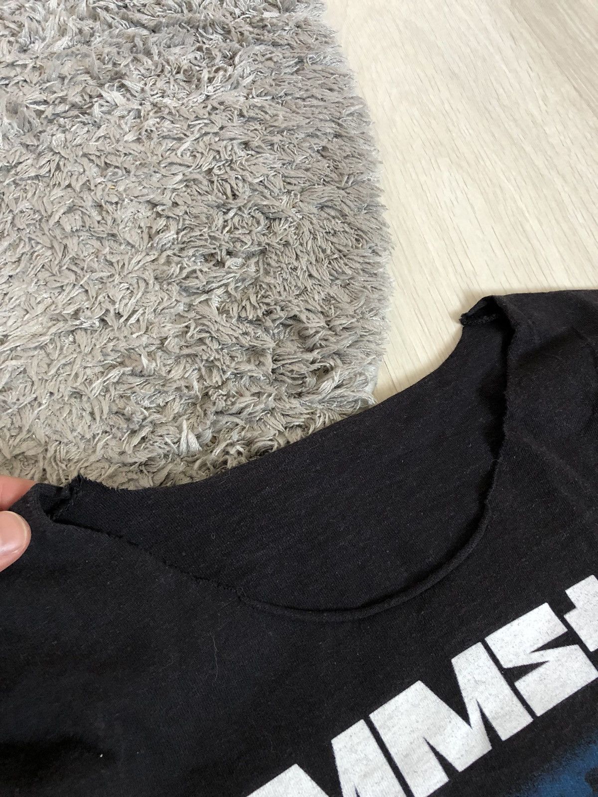 Band Tees × Vintage Vintage Rammstein Rosenrot Distressed T Shirt Size US M / EU 48-50 / 2 - 6 Thumbnail