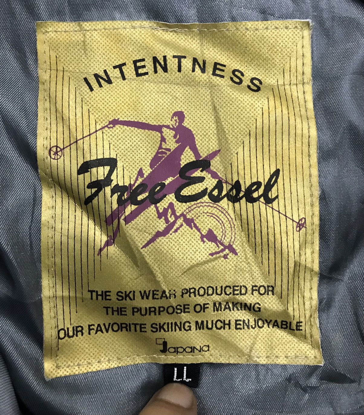 Japanese Brand × Vintage Vintage Intentness Free Essel Made In Japan Jacket Size US XL / EU 56 / 4 - 13 Thumbnail
