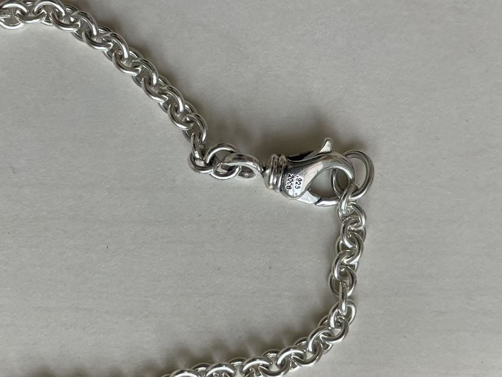 Chrome Hearts Chrome Hearts Silver Ne Chain Lobster Clasp Necklace Size ONE SIZE - 5 Thumbnail