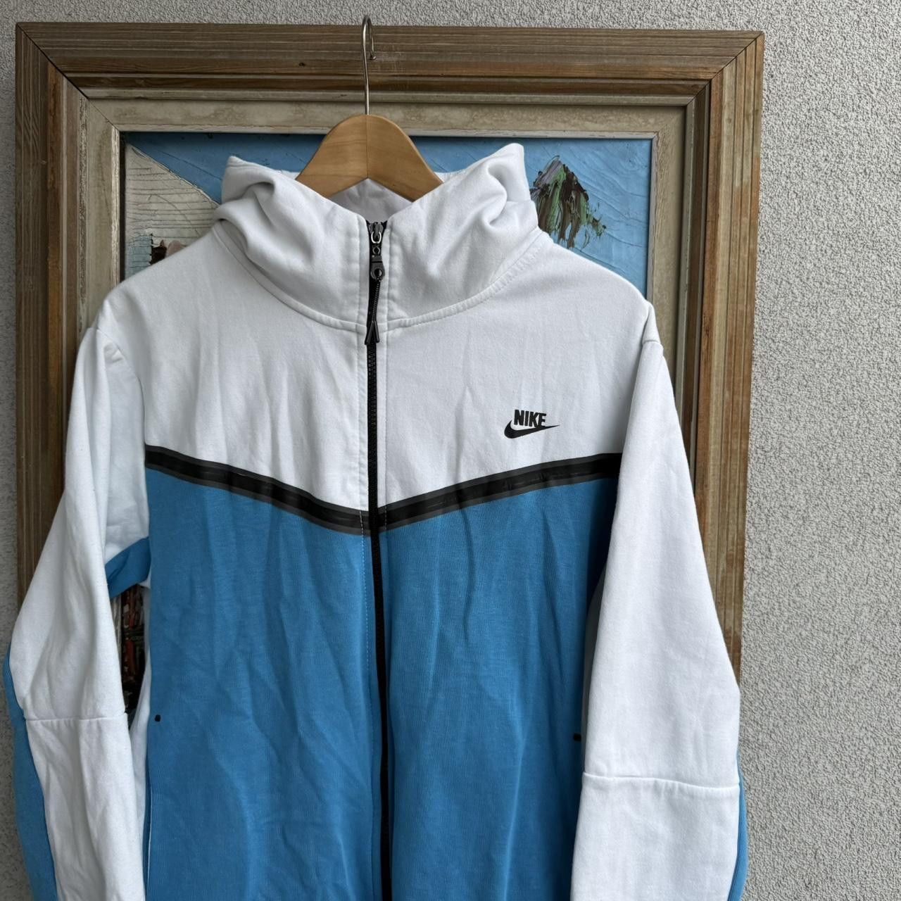 Nike Nike Hoodie Tech Fleece Drill Zip Up Sweatshirt Size US M / EU 48-50 / 2 - 4 Thumbnail