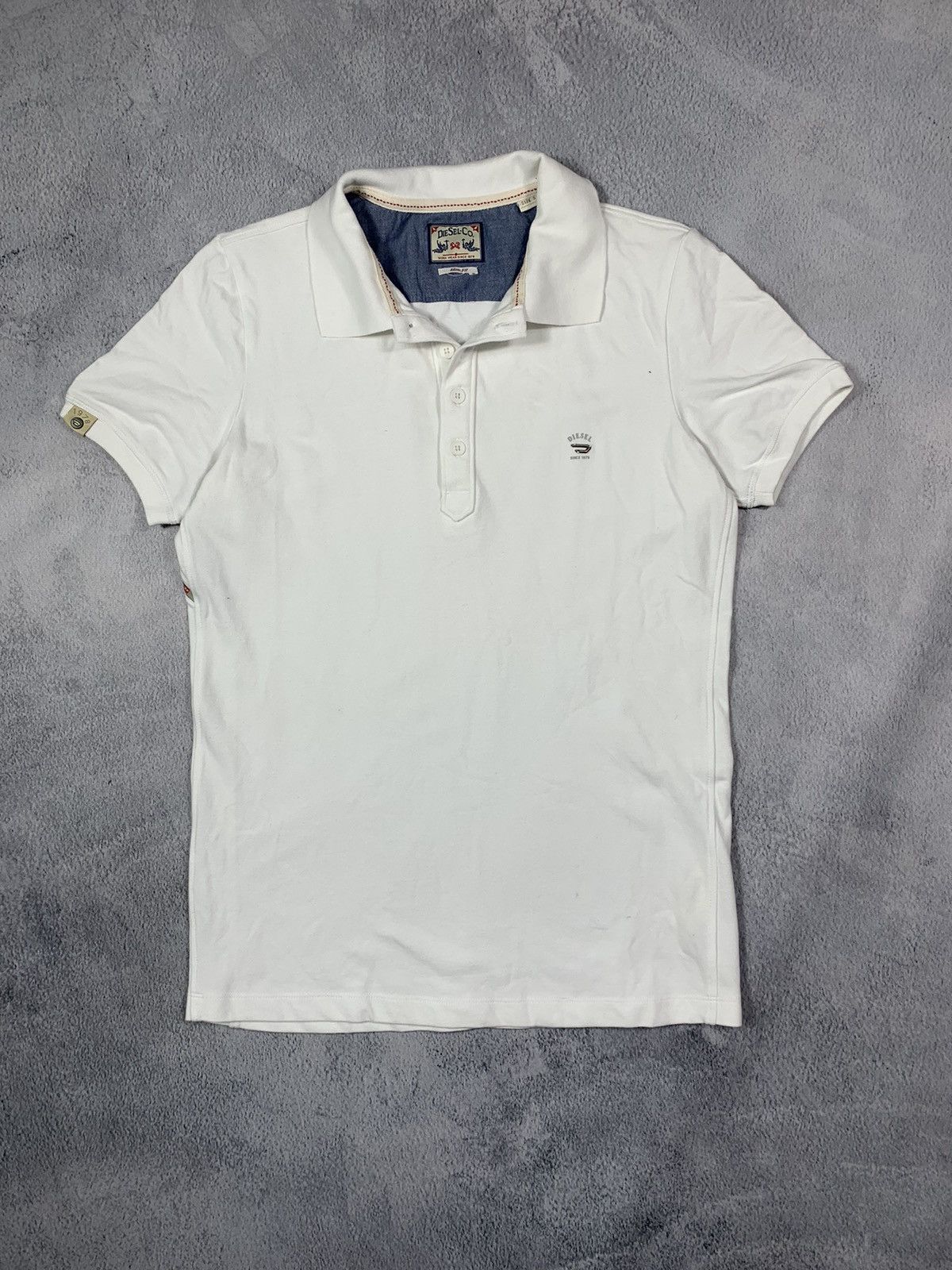 Diesel × Vintage Vintage Y2K Diesel polo t-shirt casual style size S Size US S / EU 44-46 / 1 - 1 Thumbnail