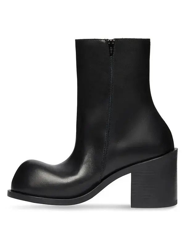 Balenciaga o1w1db10625 Hummer 90mm Booties in Black Size US 6 / IT 36 - 3 Thumbnail