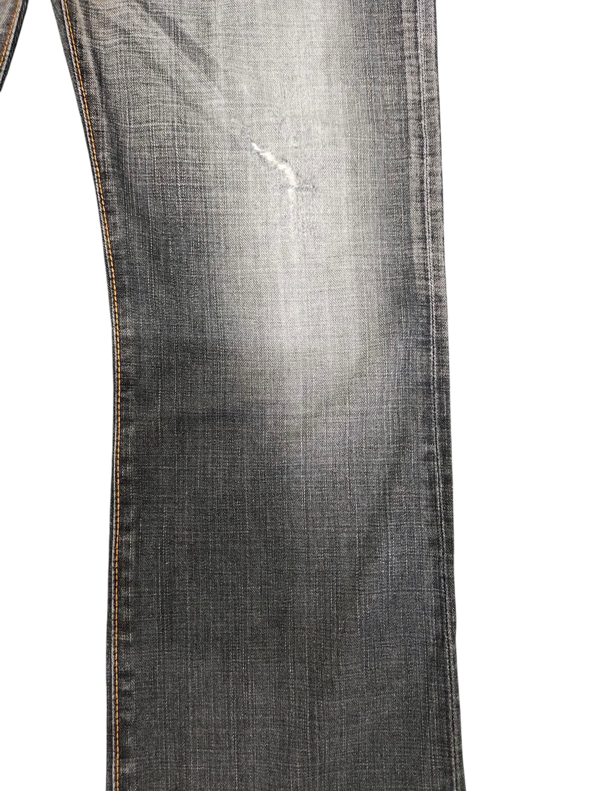 Comme des Garcons × Undercover Vintage Edwin 503 Regular Clawmark Distress Faded Jeans Size US 32 / EU 48 - 3 Thumbnail