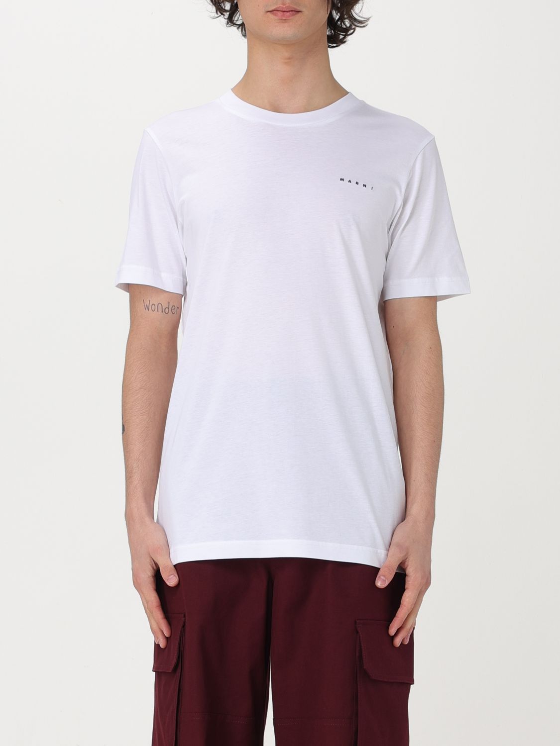 image of Marni T-Shirt Men White (Size 2XL)