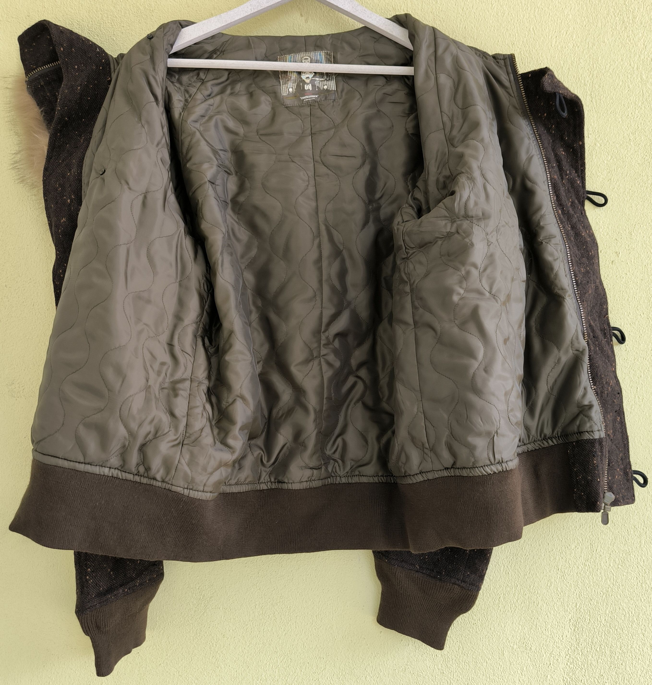 BAL BAL fur capsule zip hoodie wool jacket Size US M / EU 48-50 / 2 - 6 Thumbnail