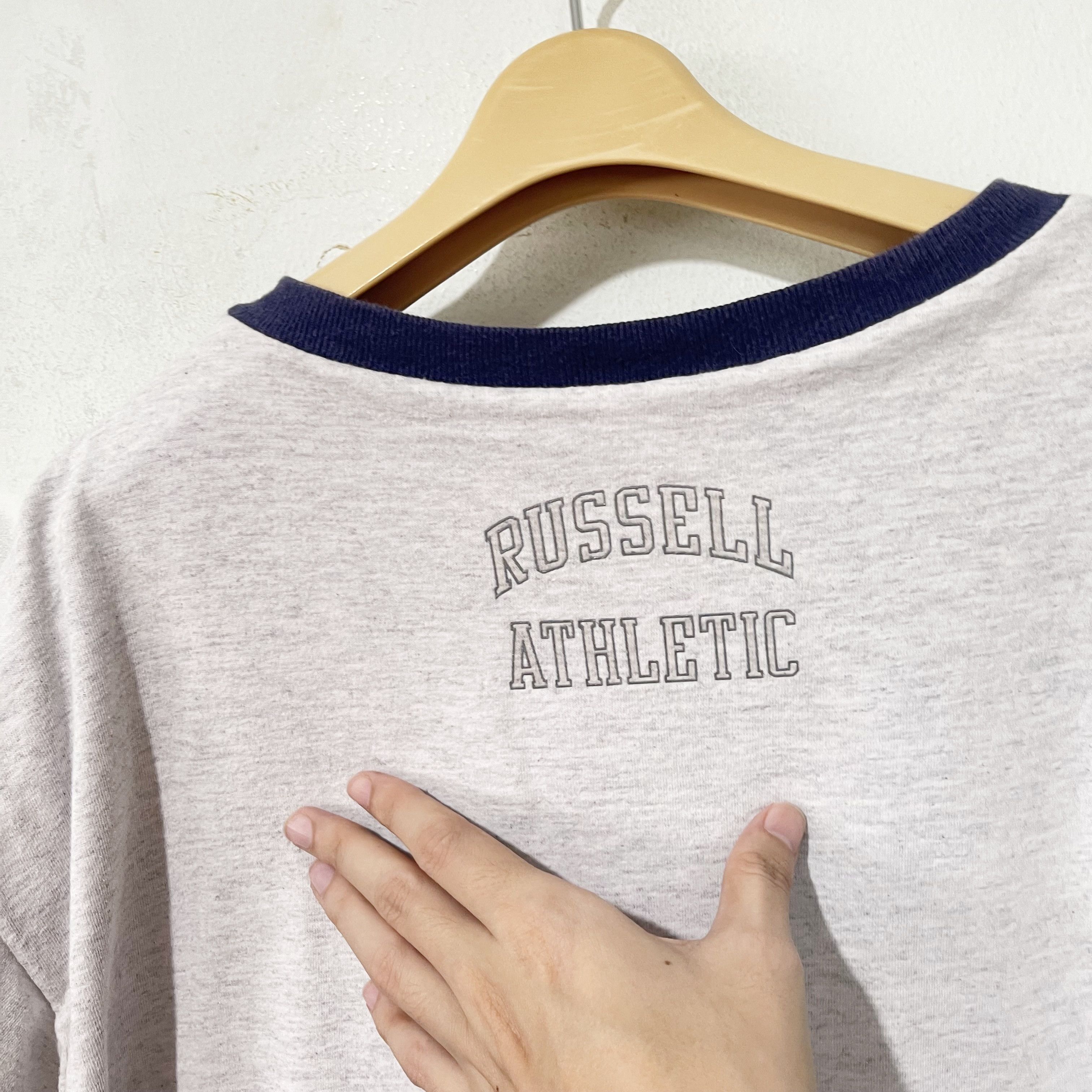 Russell Athletic Vintage 90s Russell Athletic Reversible T-Shirt Size US XL / EU 56 / 4 - 6 Thumbnail